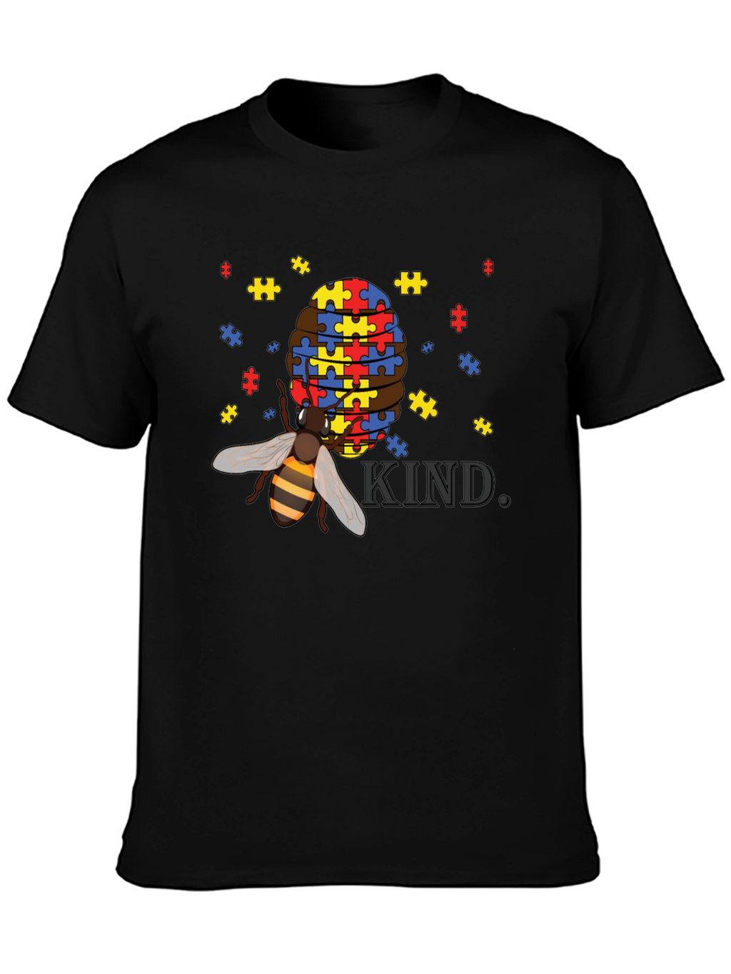 Bee Kind Autism Awareness T-Shirt