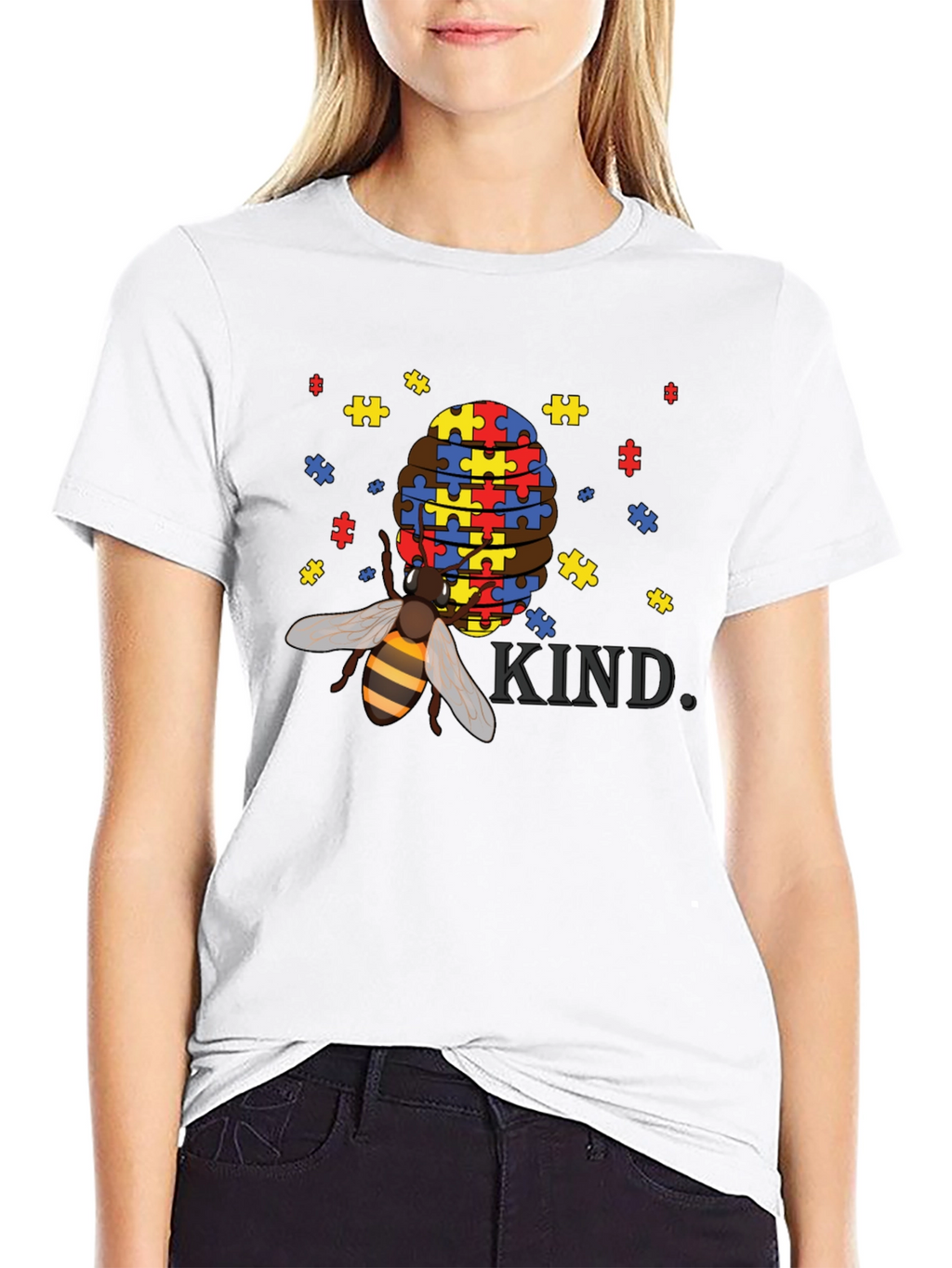Bee Kind Autism Awareness T-Shirt