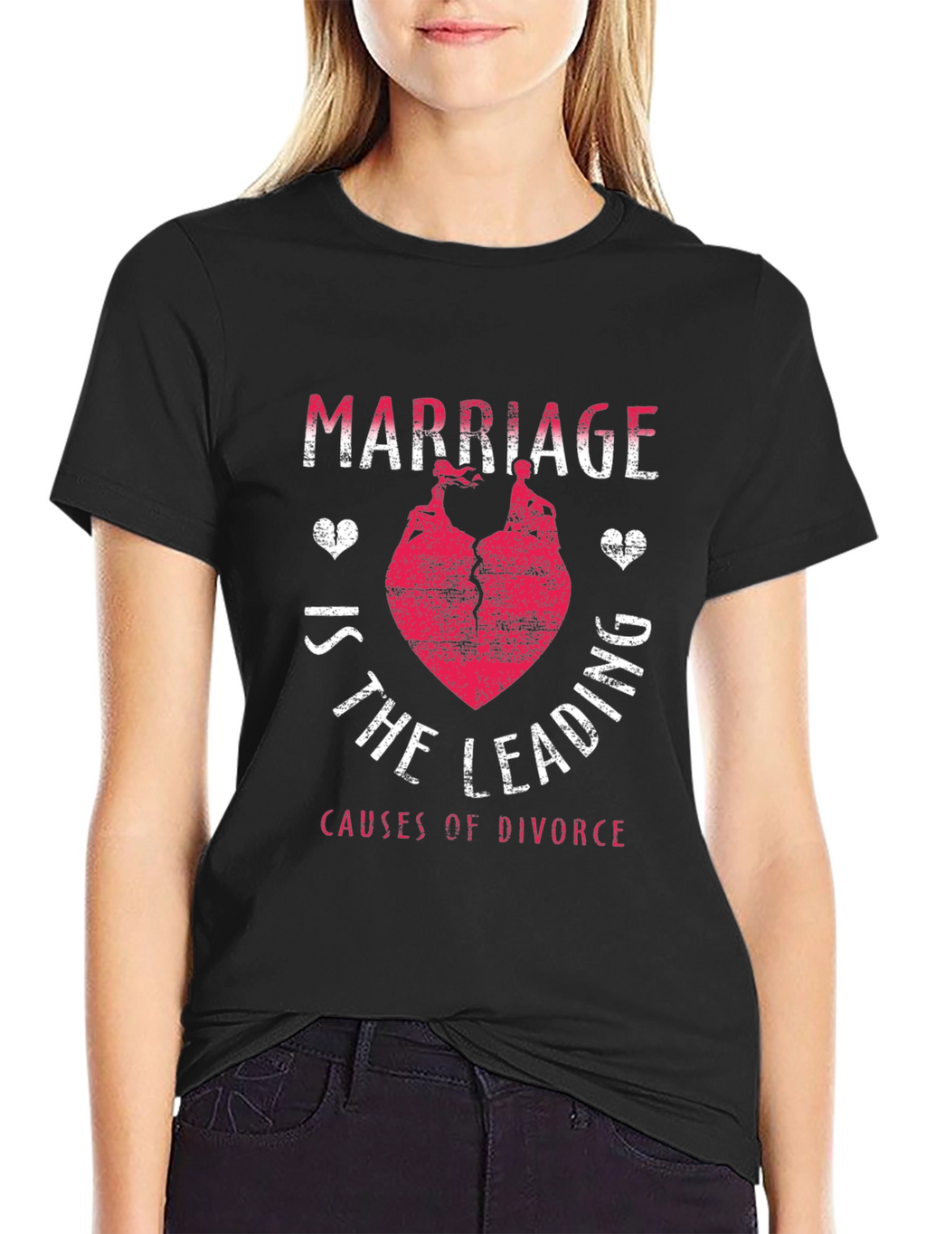 Marriage Leading Cause of Divorce Funny T-Shirt