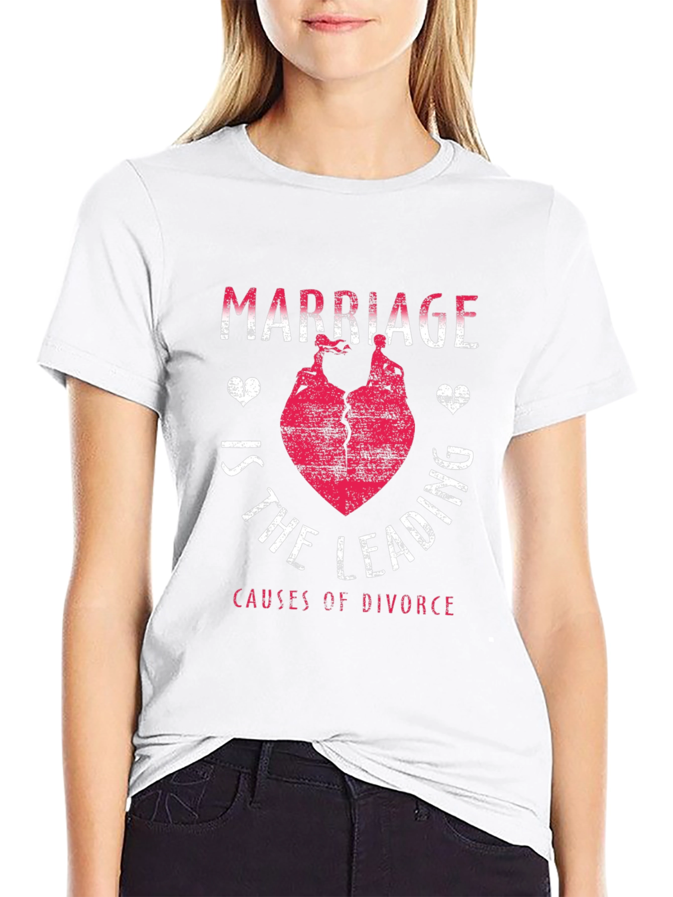 Marriage Leading Cause of Divorce Funny T-Shirt