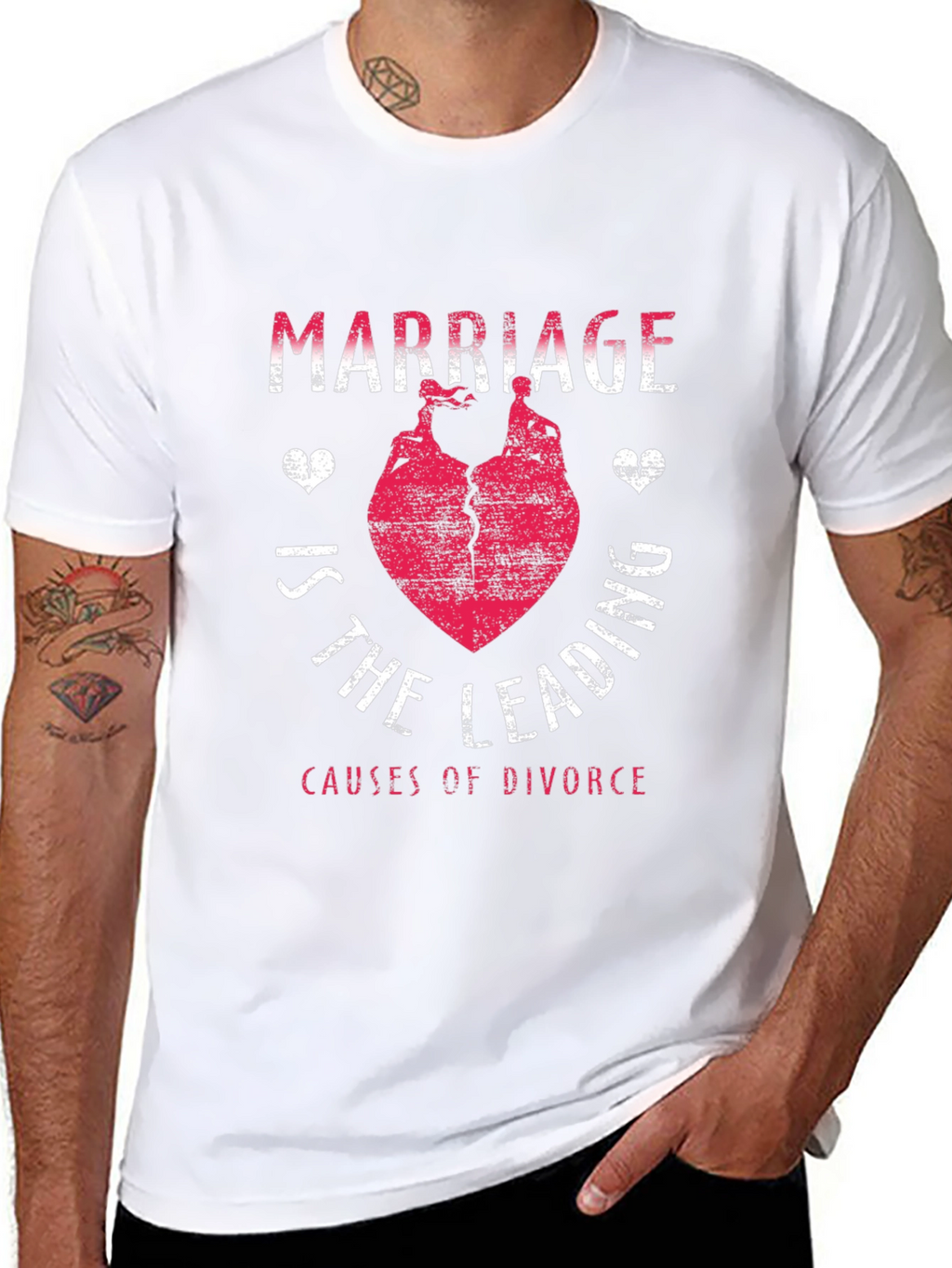 Marriage Leading Cause of Divorce Funny T-Shirt