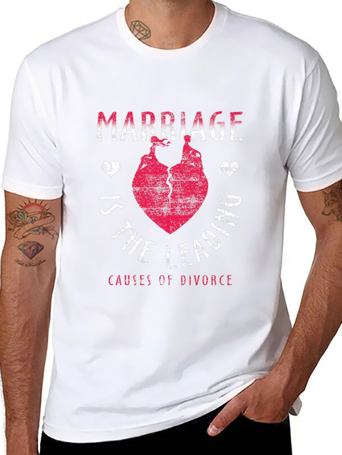 Marriage Leading Cause of Divorce Funny T-Shirt