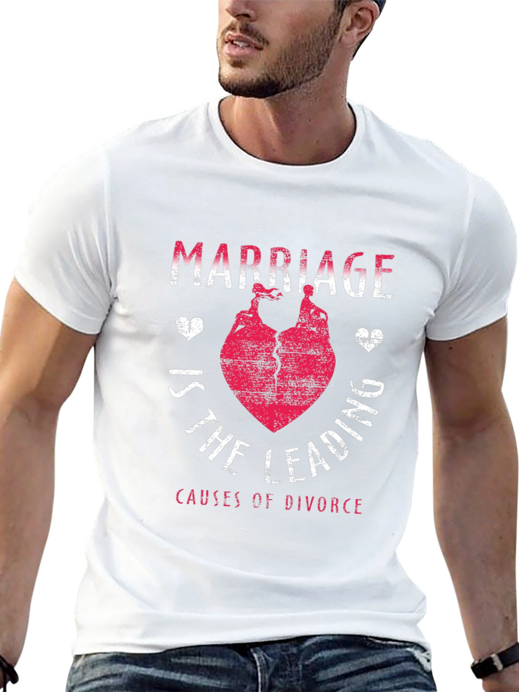 Marriage Leading Cause of Divorce Funny T-Shirt