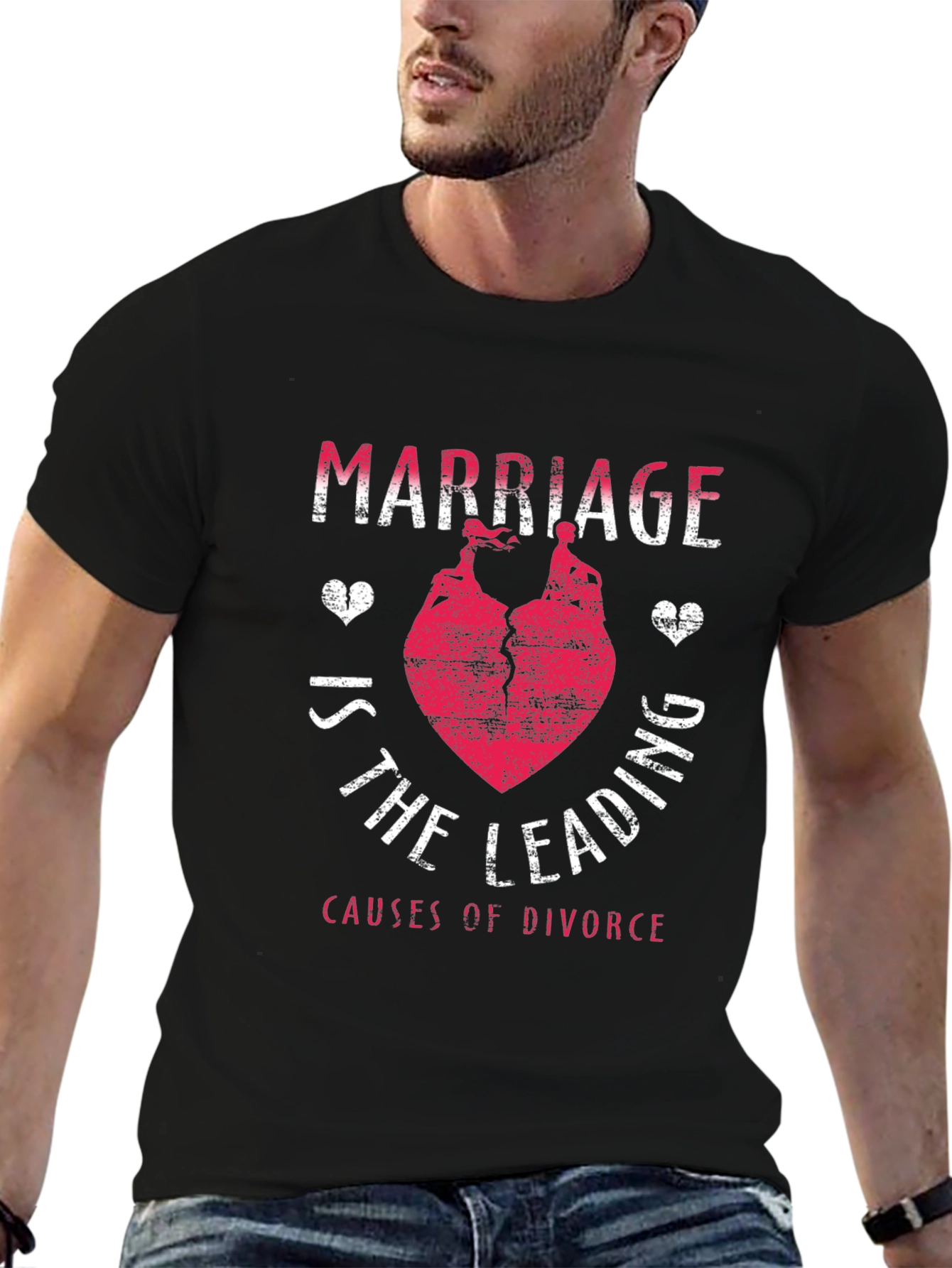 Marriage Leading Cause of Divorce Funny T-Shirt