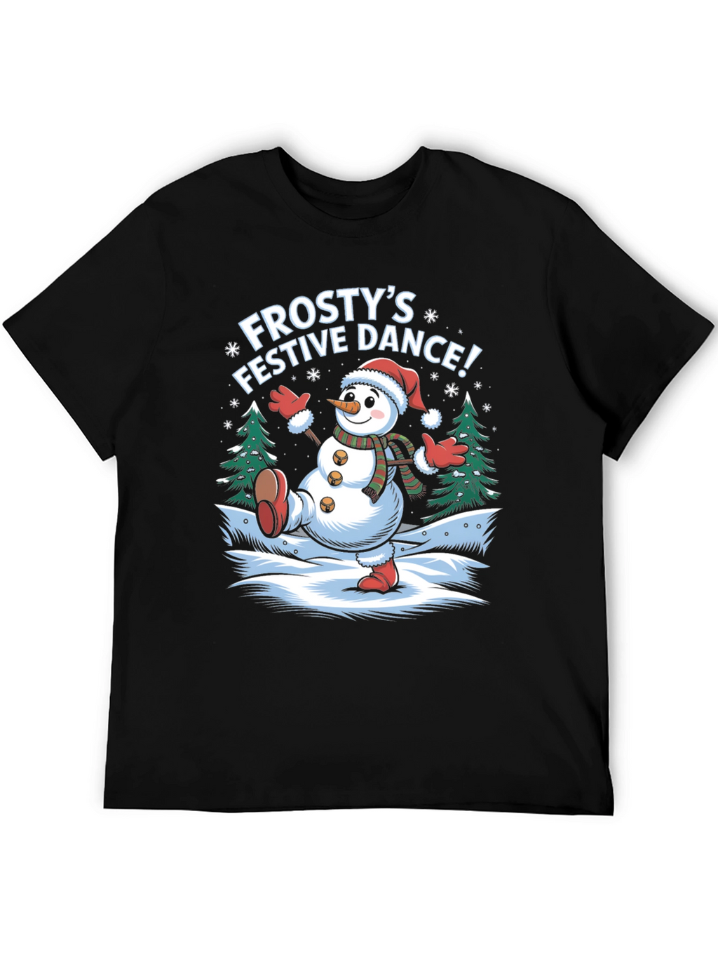 Festive Frostys Dance Graphic Tee