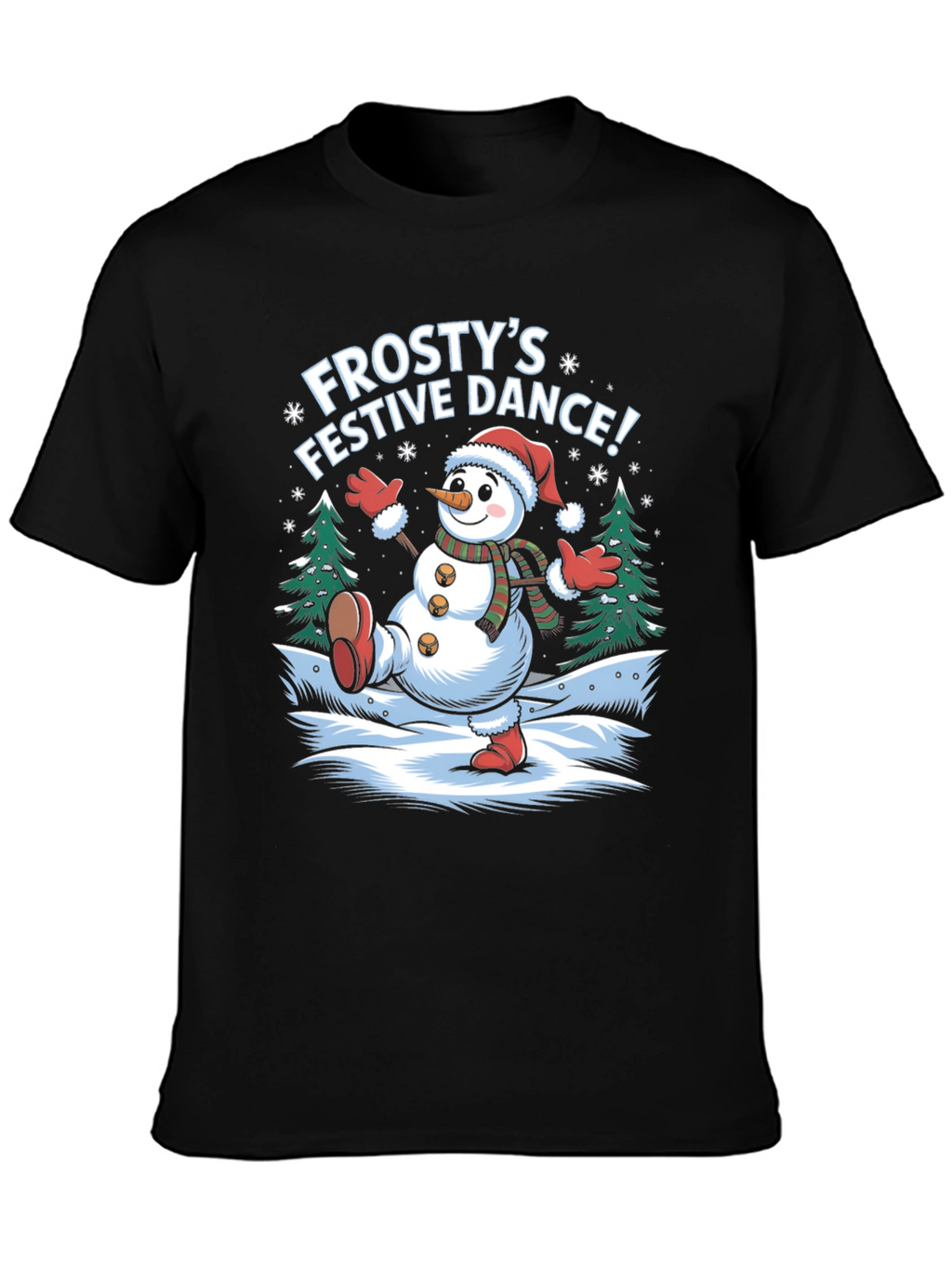 Festive Frostys Dance Graphic Tee