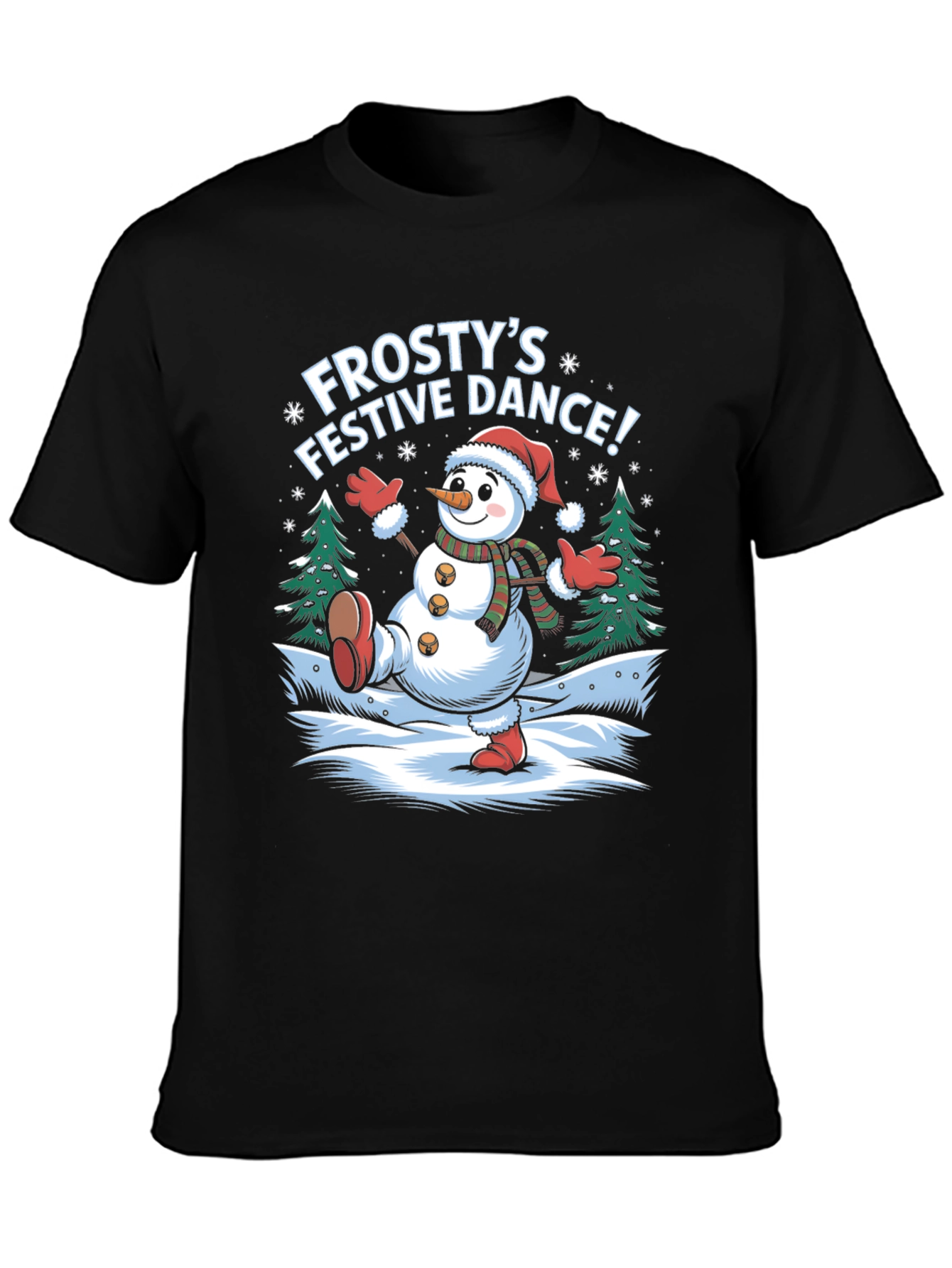 Festive Frostys Dance Graphic Tee