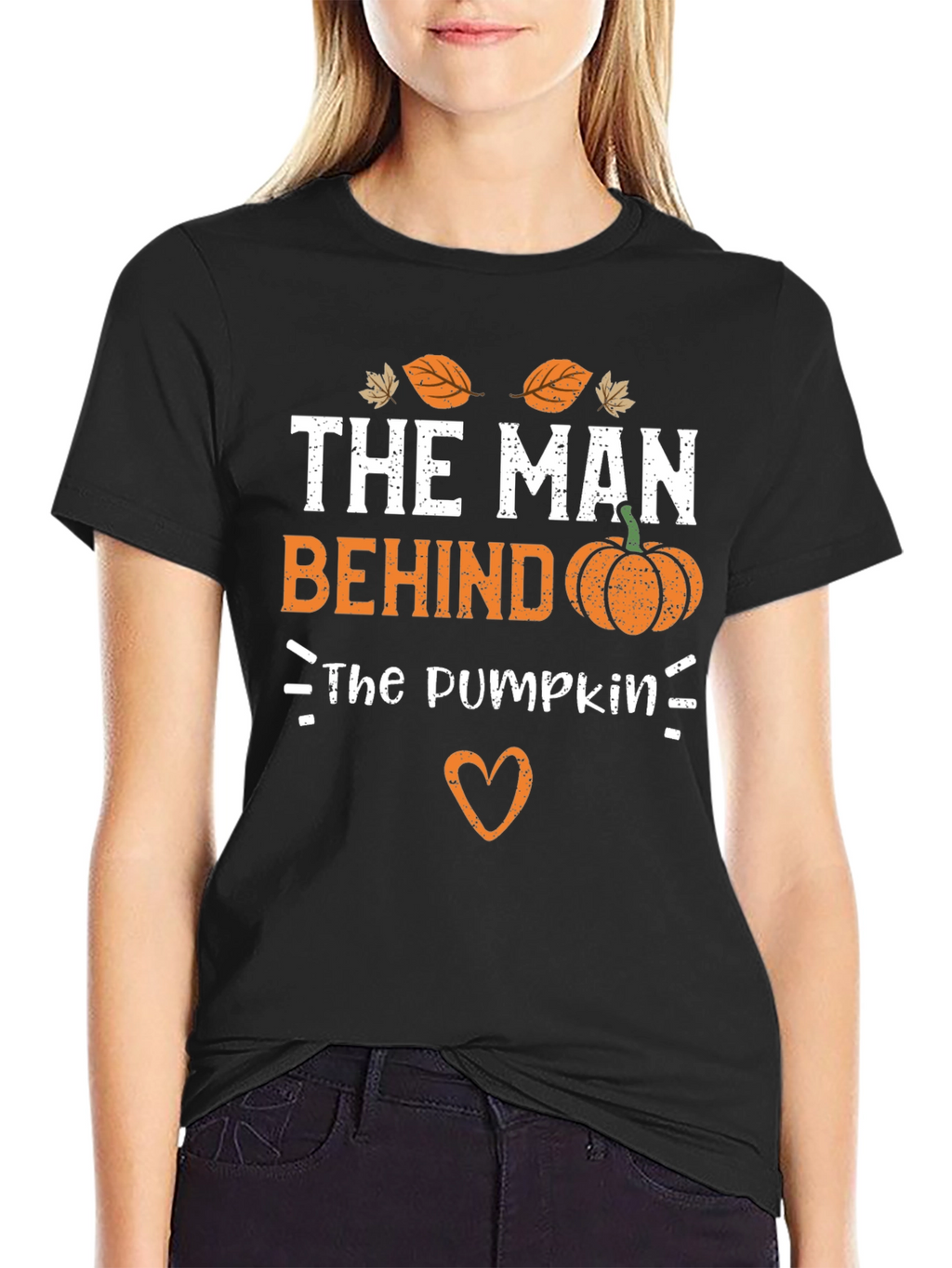 The Man Behind the Pumpkin Fall T-Shirt