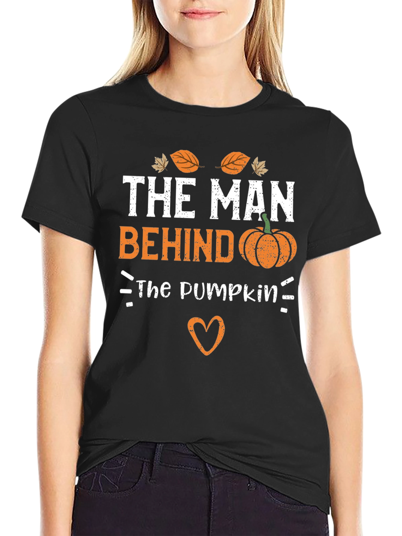 The Man Behind the Pumpkin Fall T-Shirt