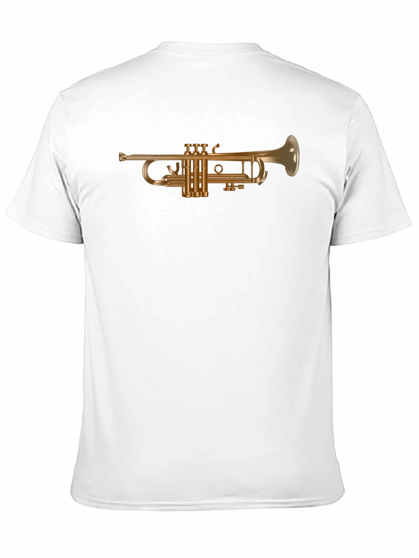 Trumpet Graphic Tee - Music Lovers T-Shirt