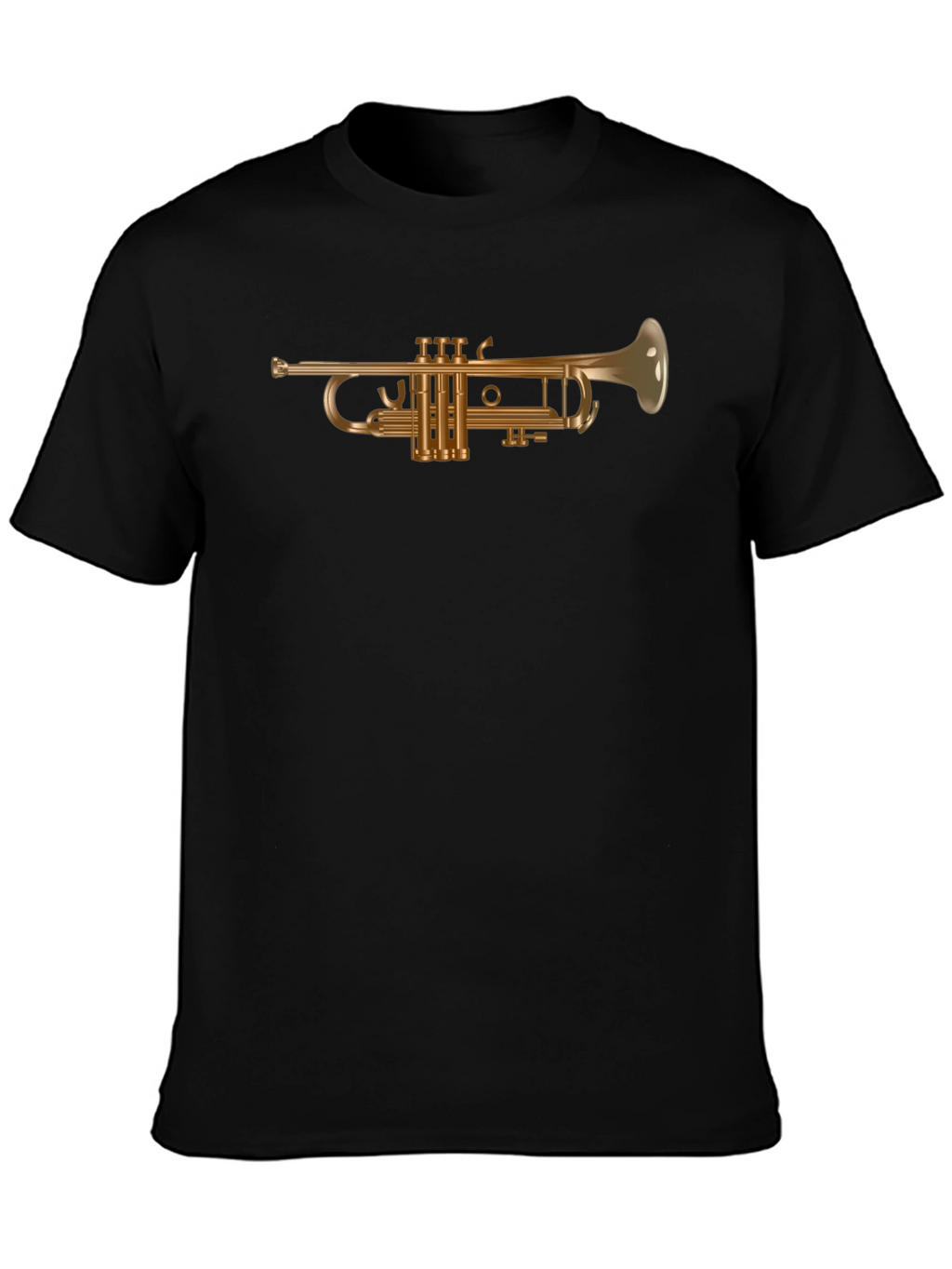 Trumpet Graphic Tee - Music Lovers T-Shirt
