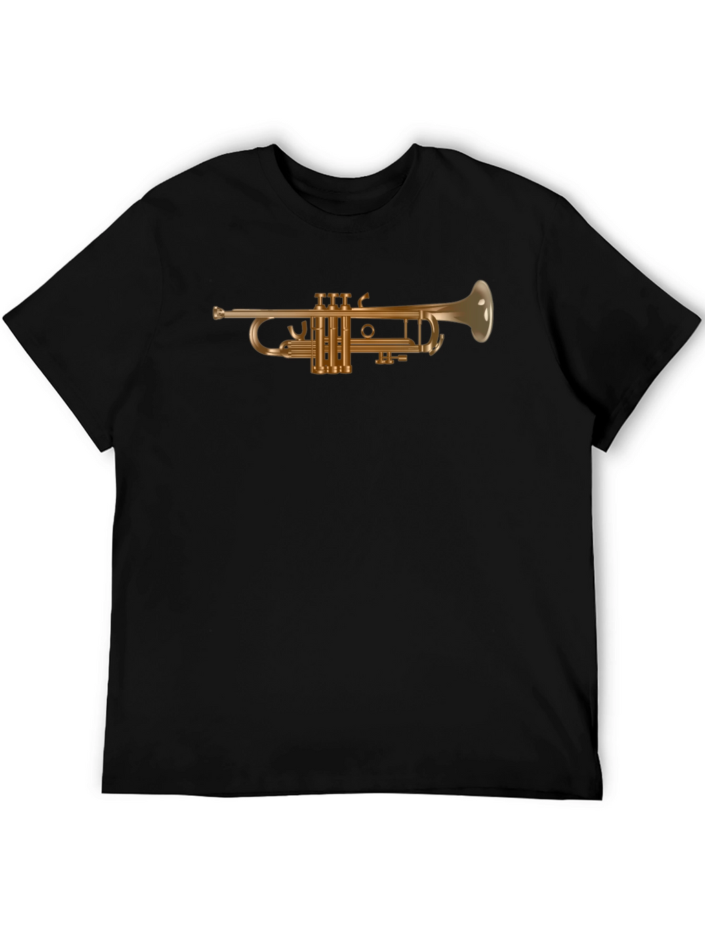 Trumpet Graphic Tee - Music Lovers T-Shirt