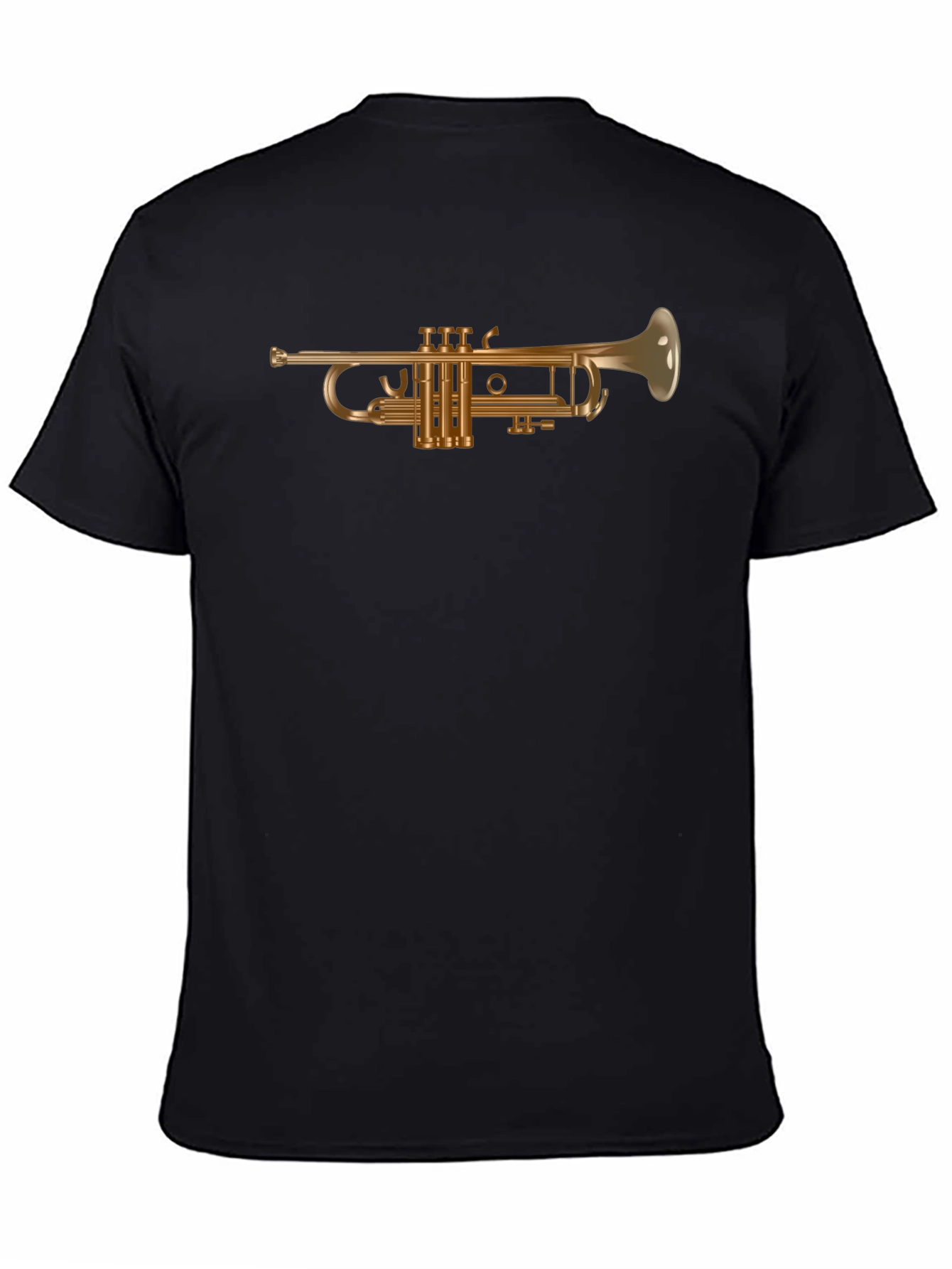 Trumpet Graphic Tee - Music Lovers T-Shirt