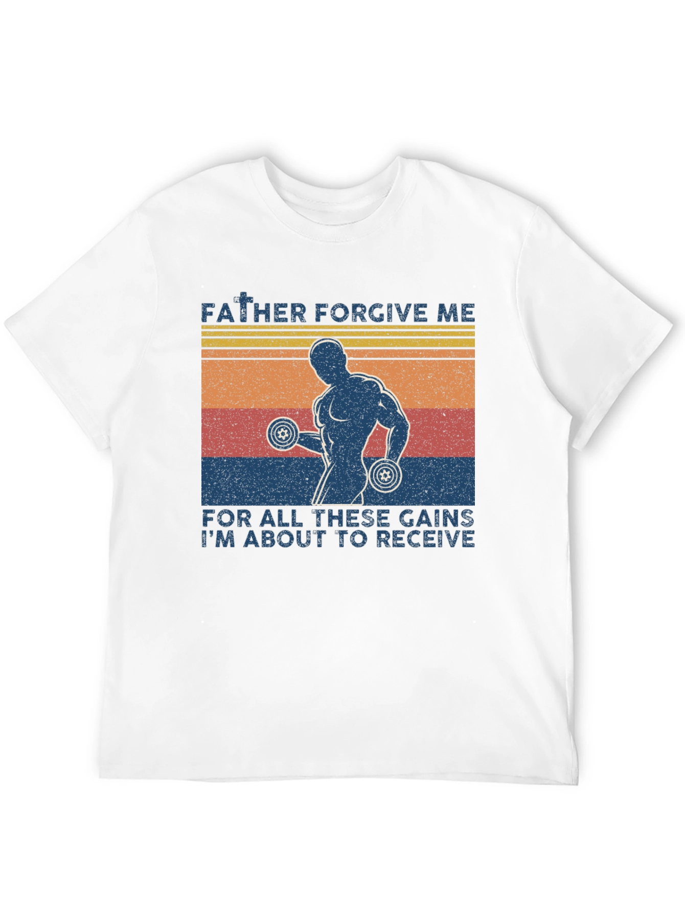 Father Forgive Me Gym T-Shirt