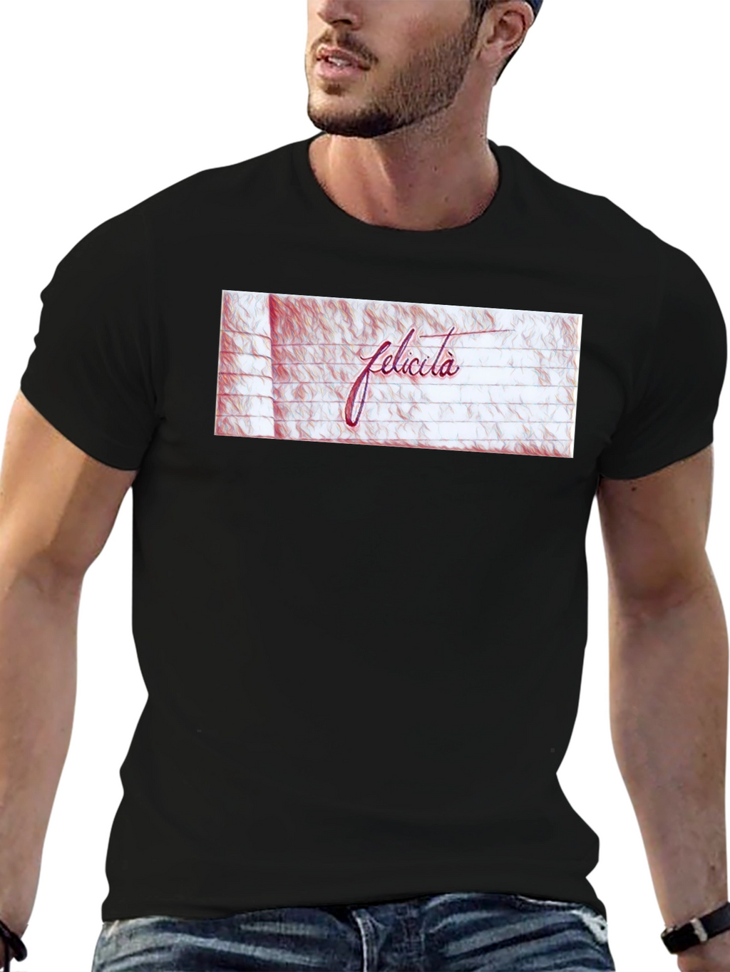 Felicita Graphic Tee - Stylish Cotton Comfort