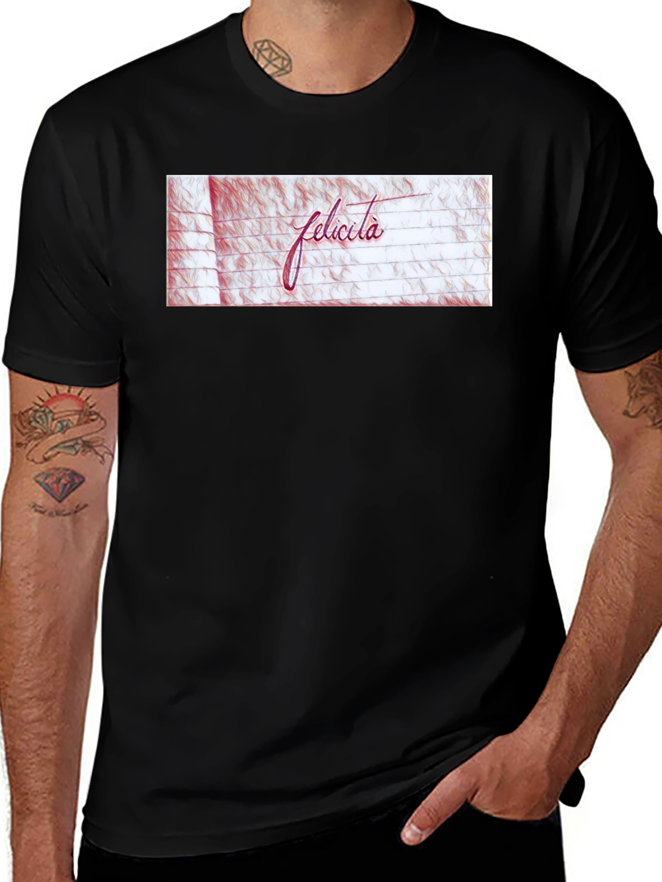 Felicita Graphic Tee - Stylish Cotton Comfort