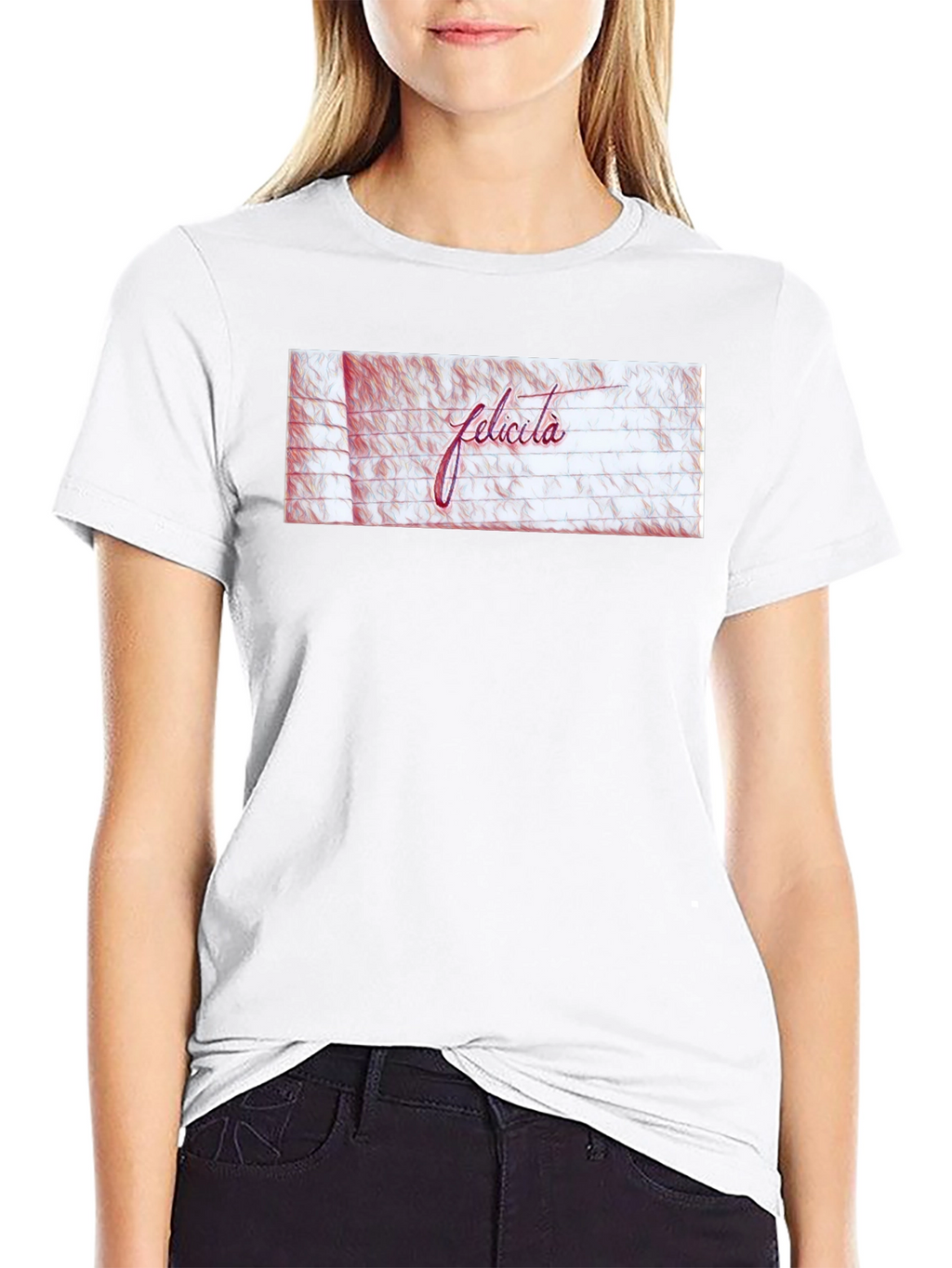 Felicita Graphic Tee - Stylish Cotton Comfort