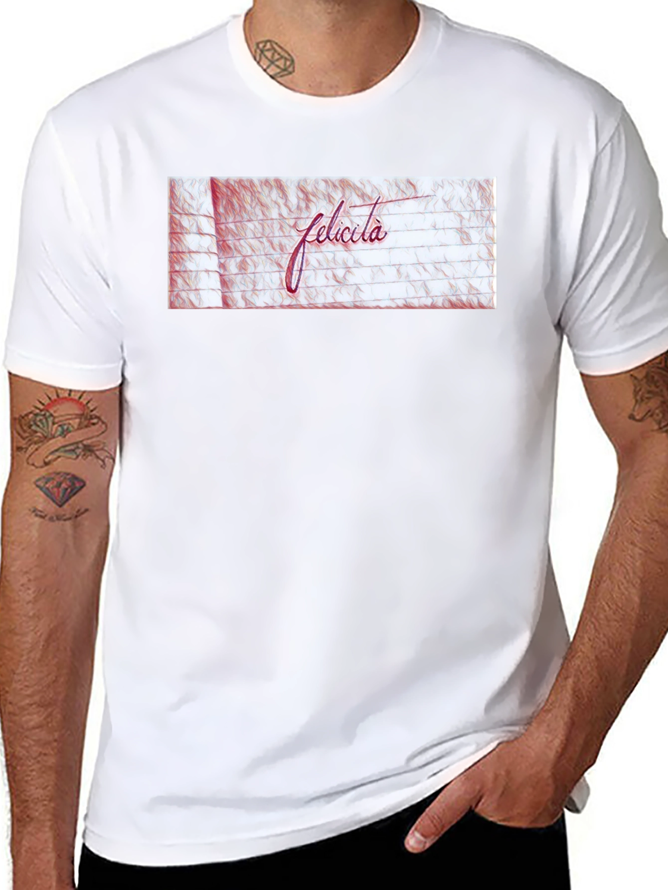 Felicita Graphic Tee - Stylish Cotton Comfort