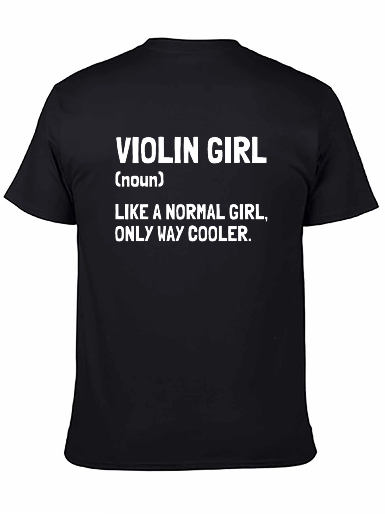 Violin Girl Definition T-Shirt