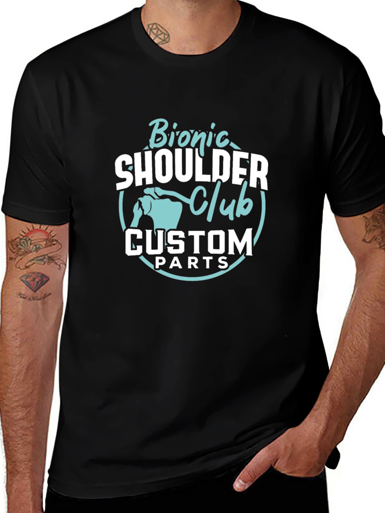 Bionic Shoulder Club Custom Parts T-Shirt