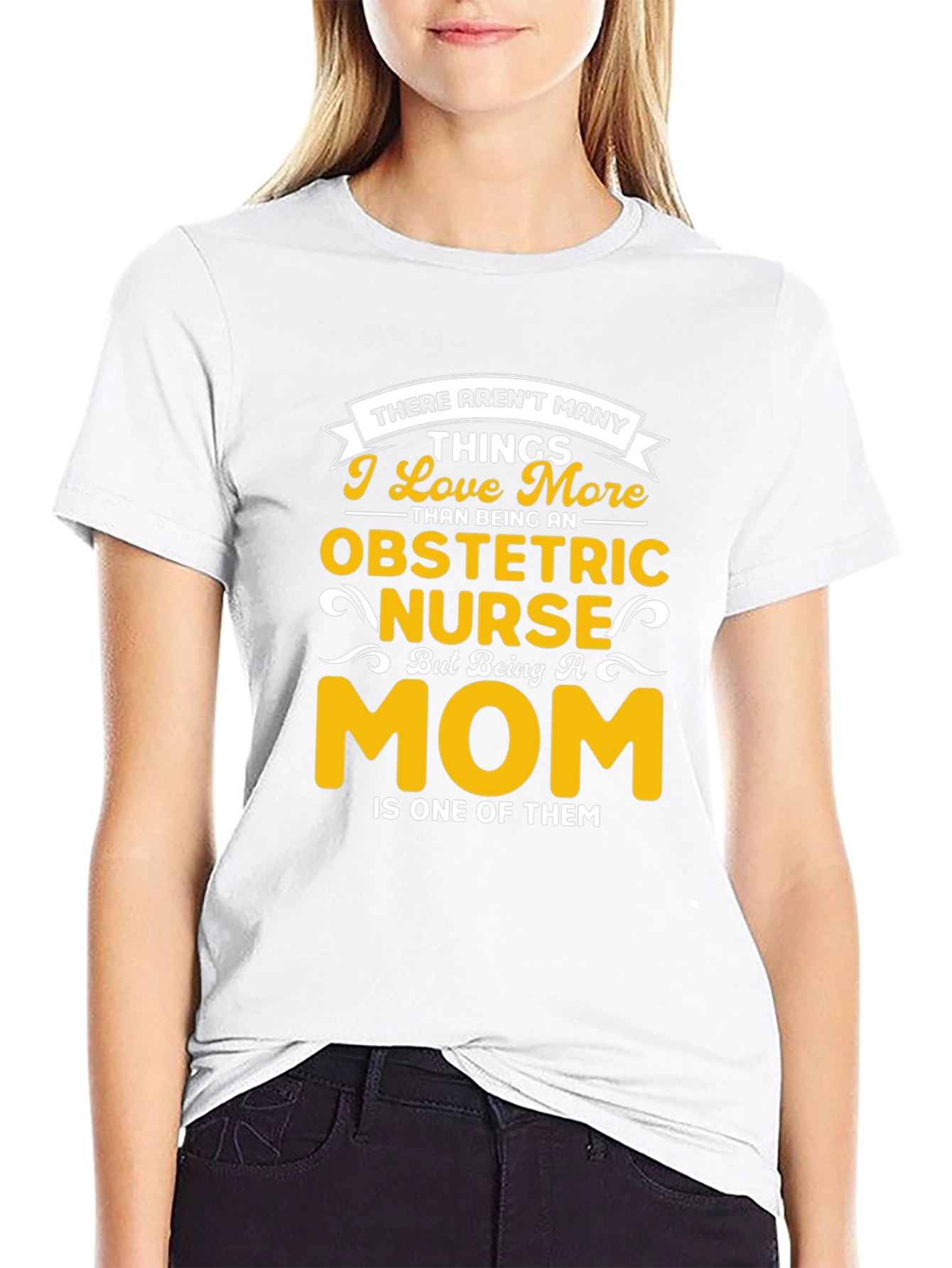Obstetric Nurse Mom Graphic T-Shirt