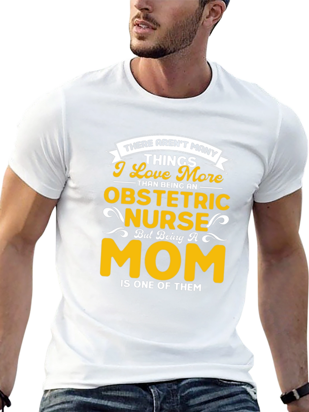 Obstetric Nurse Mom Graphic T-Shirt