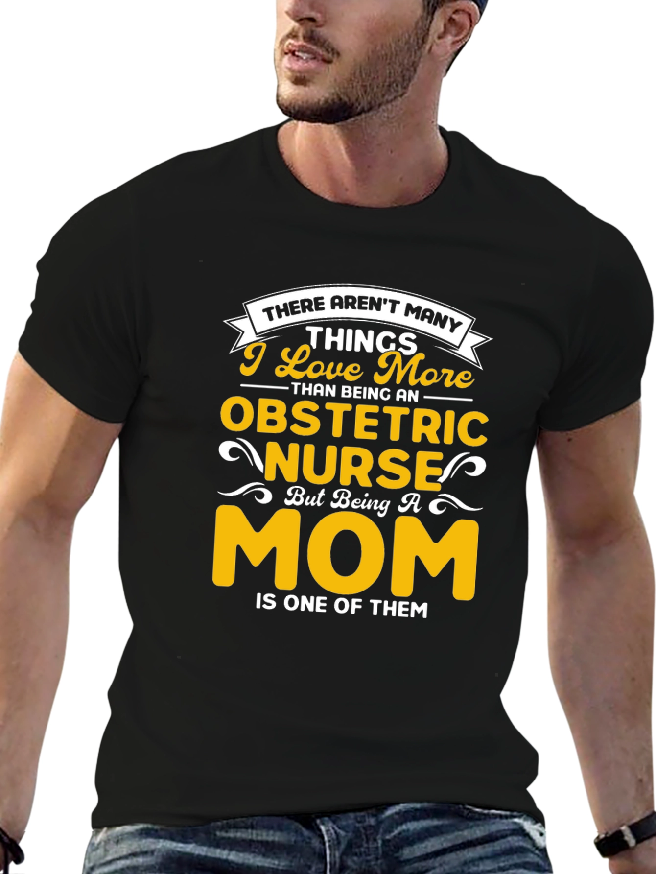 Obstetric Nurse Mom Graphic T-Shirt