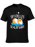 Official Sleeping Shirt Hamster Graphic Tee