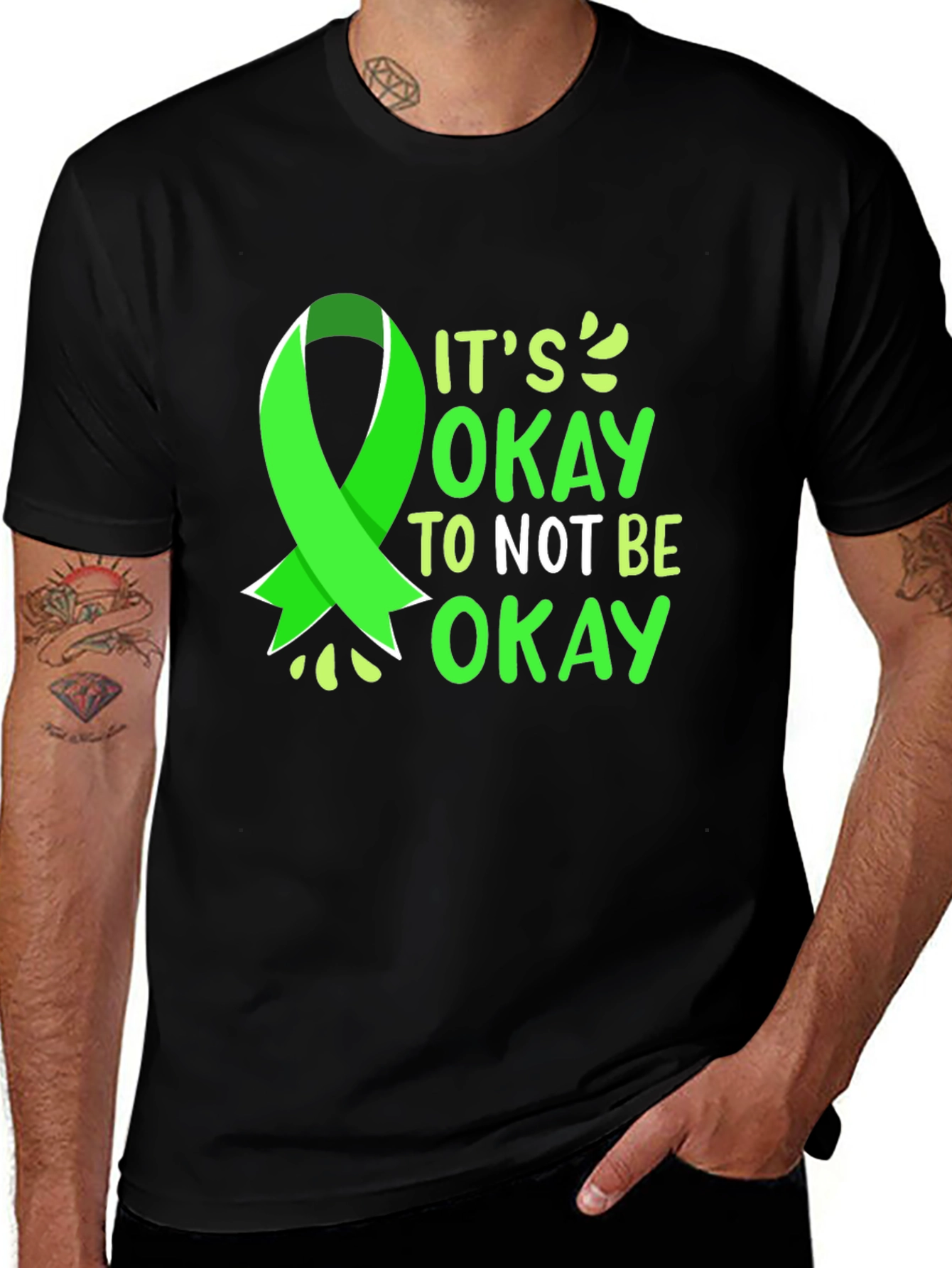 Its Okay to Not Be Okay T-Shirt - Mental Health Awareness