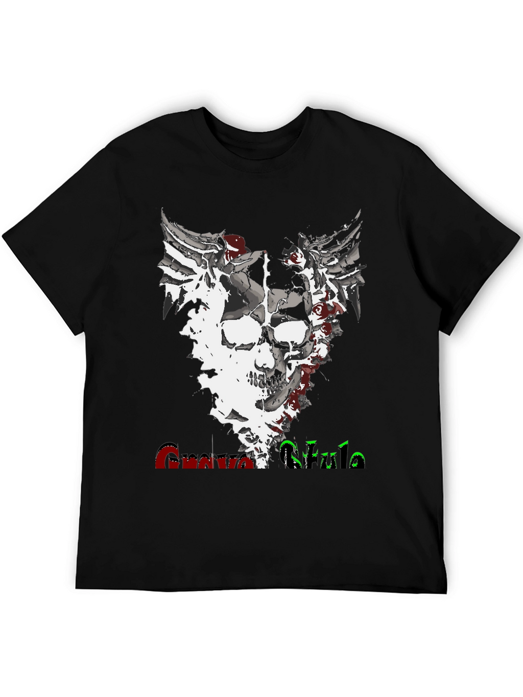 Skull Design Graphic Tee