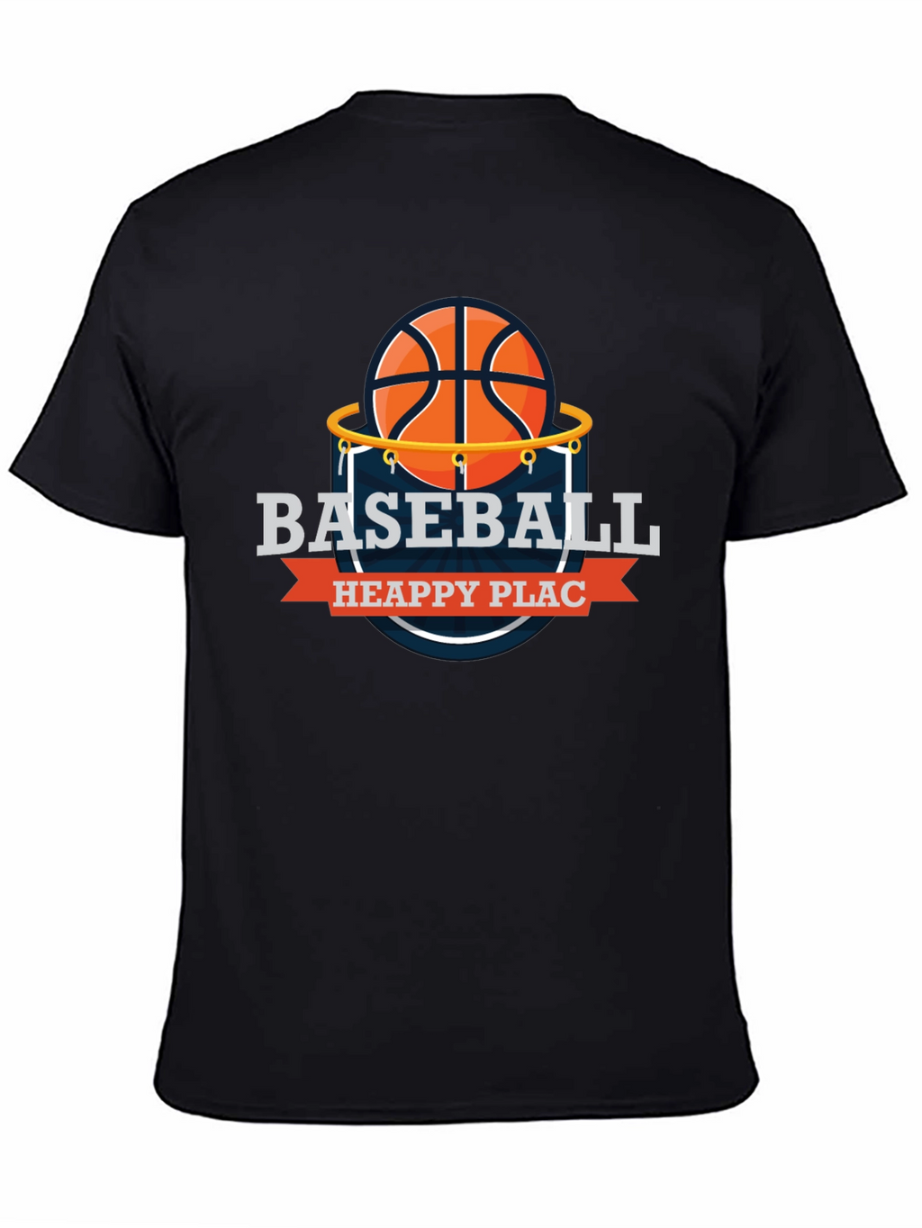 Basketball Heappy Plac T-Shirt