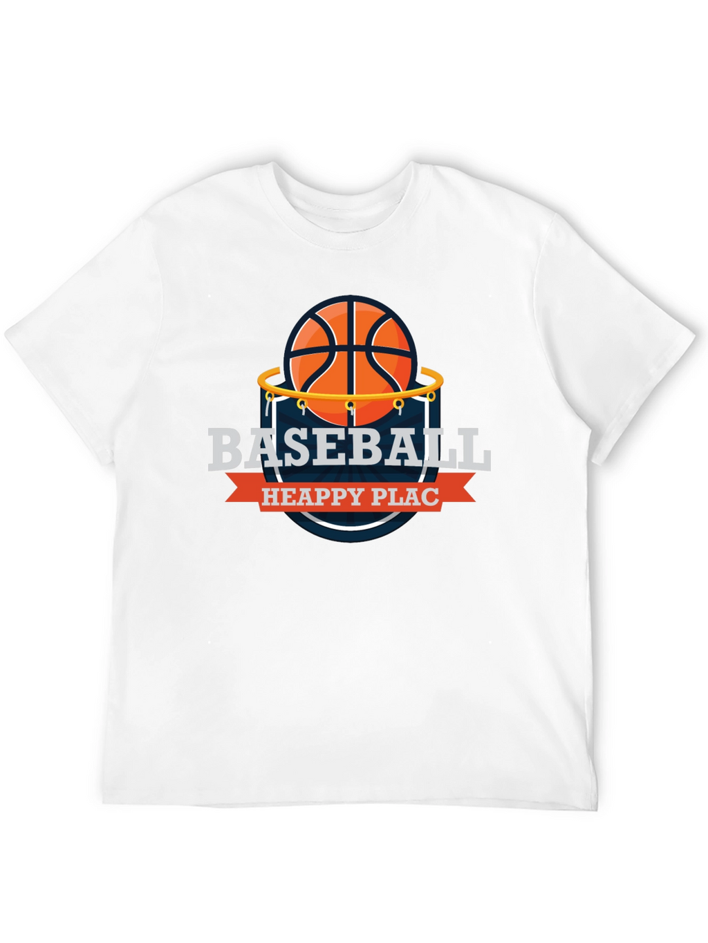 Basketball Heappy Plac T-Shirt