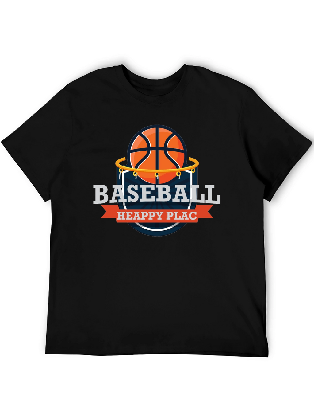 Basketball Heappy Plac T-Shirt