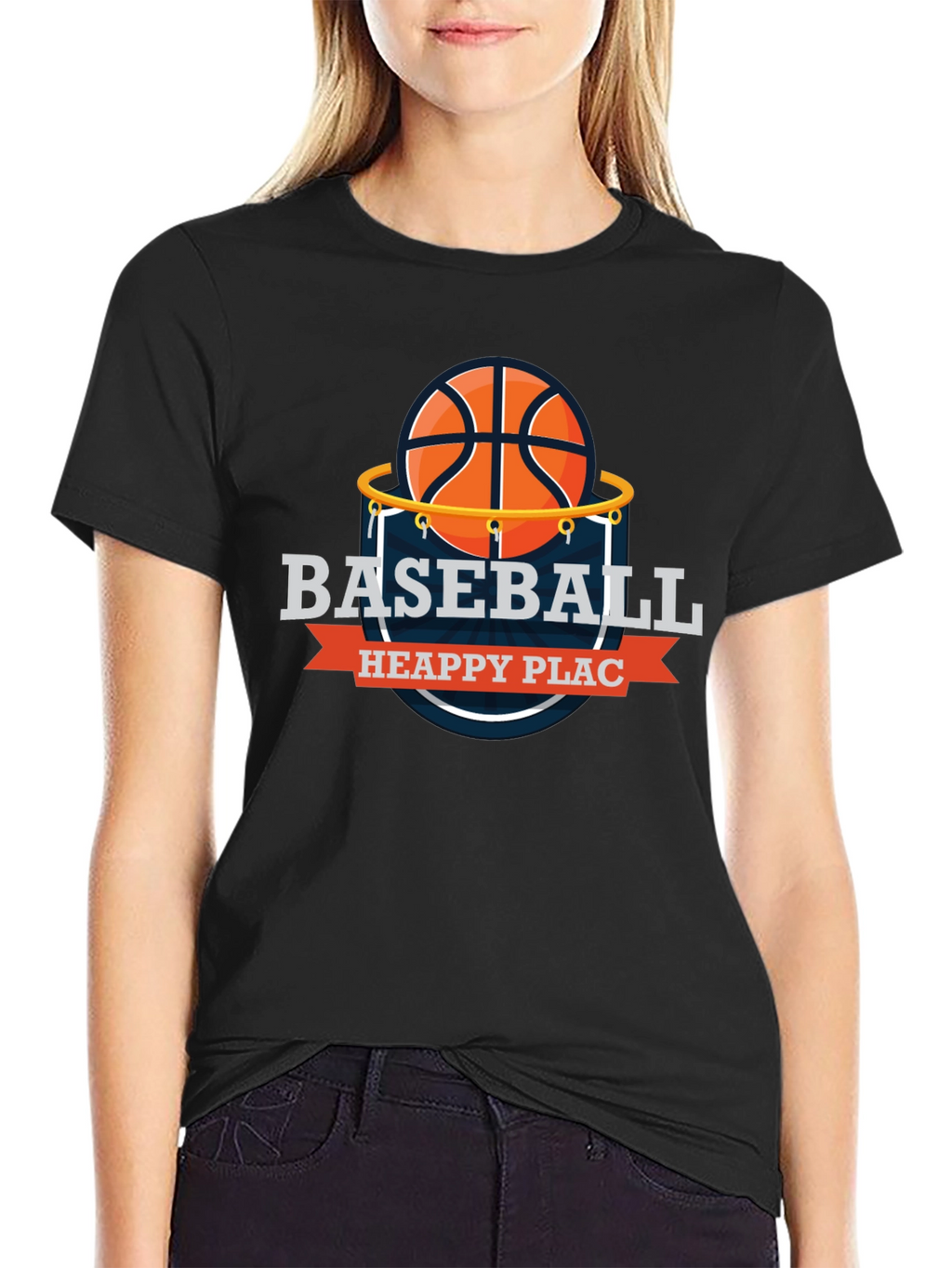 Basketball Heappy Plac T-Shirt