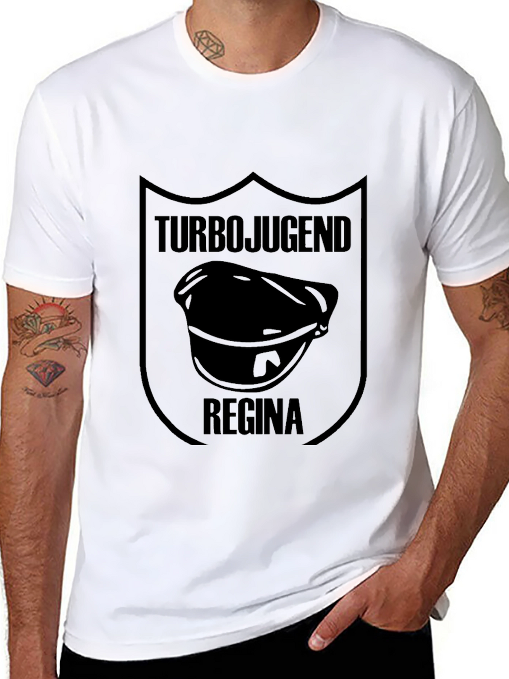 Turbojugend Regina Black T-Shirt