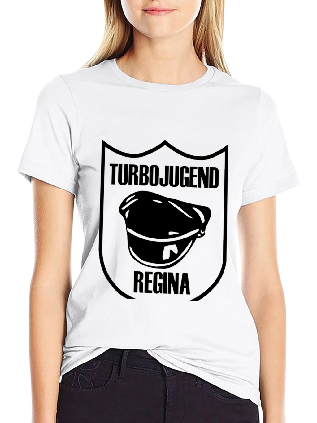 Turbojugend Regina Black T-Shirt