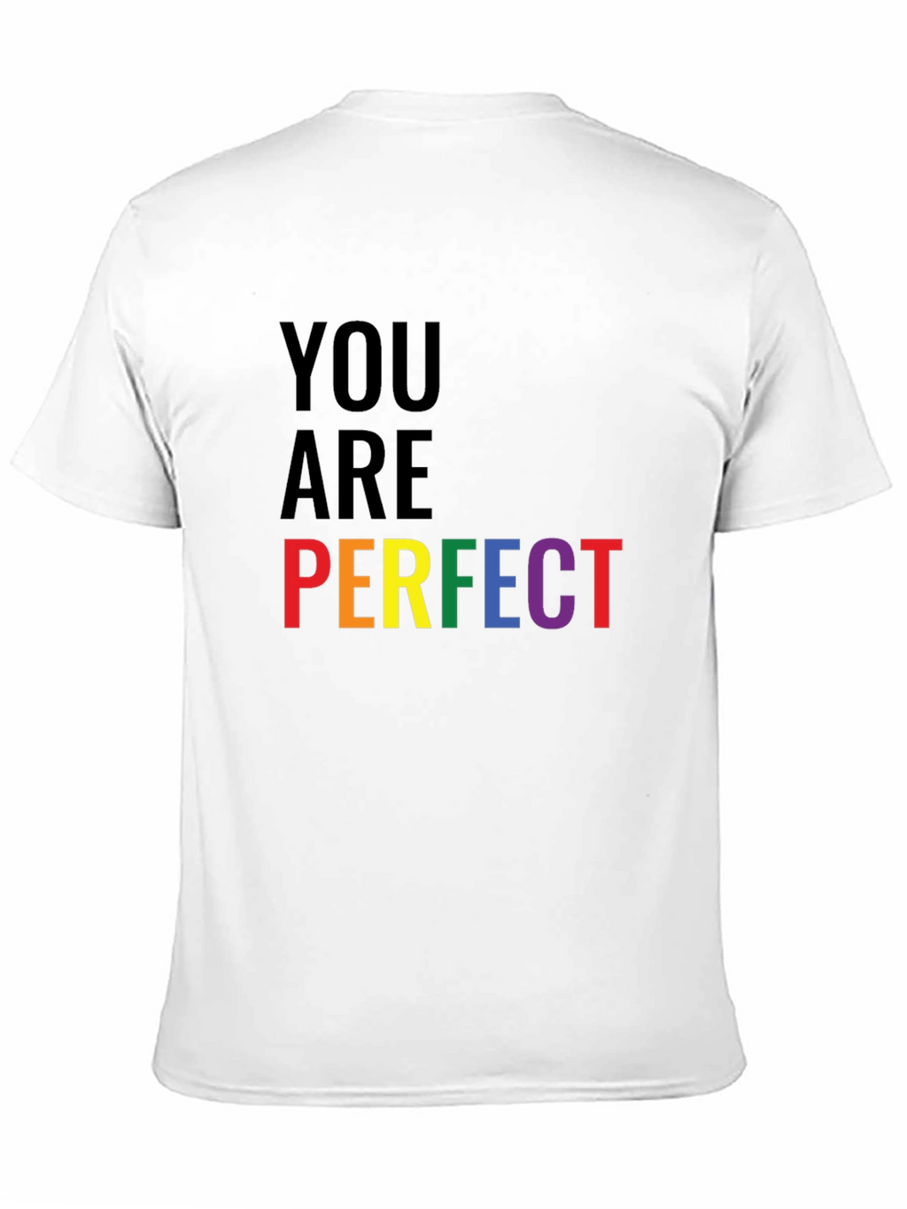 You Are Perfect Pride T-Shirt - Black