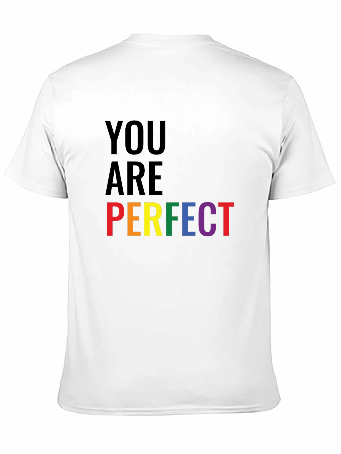 You Are Perfect Pride T-Shirt - Black