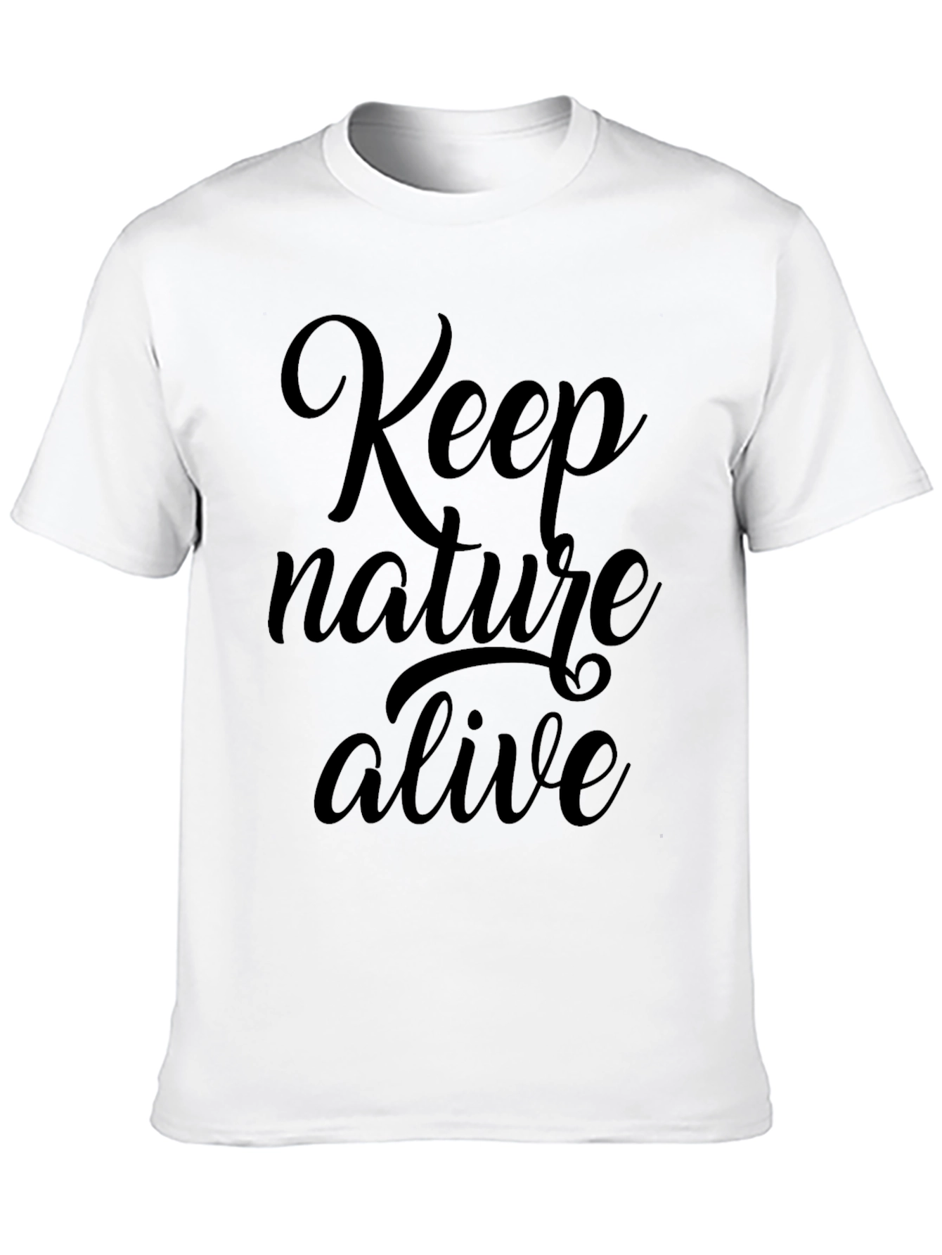 Keep Nature Alive Graphic Tee - Eco-Friendly Fashion
