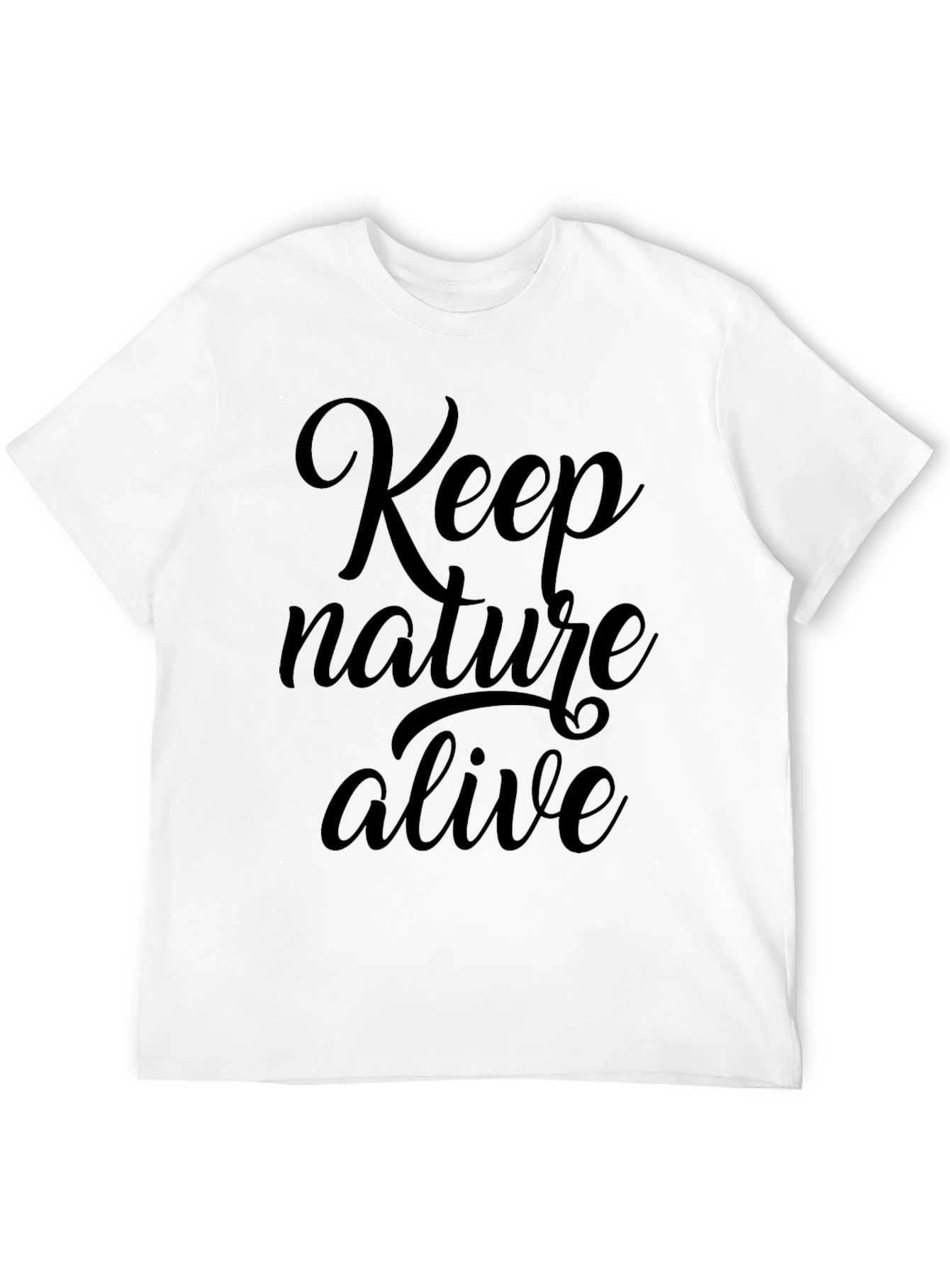 Keep Nature Alive Graphic Tee - Eco-Friendly Fashion