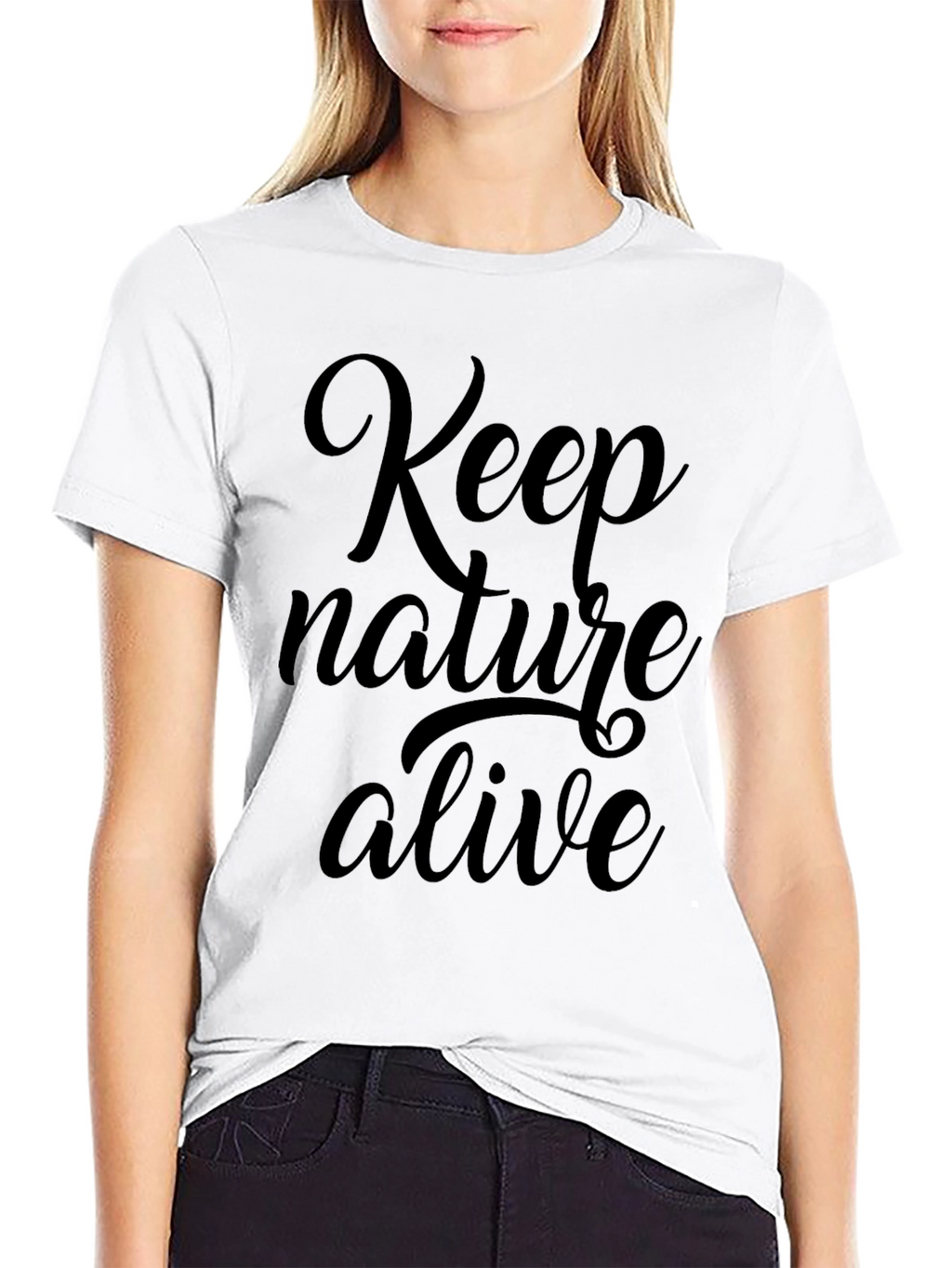 Keep Nature Alive Graphic Tee - Eco-Friendly Fashion