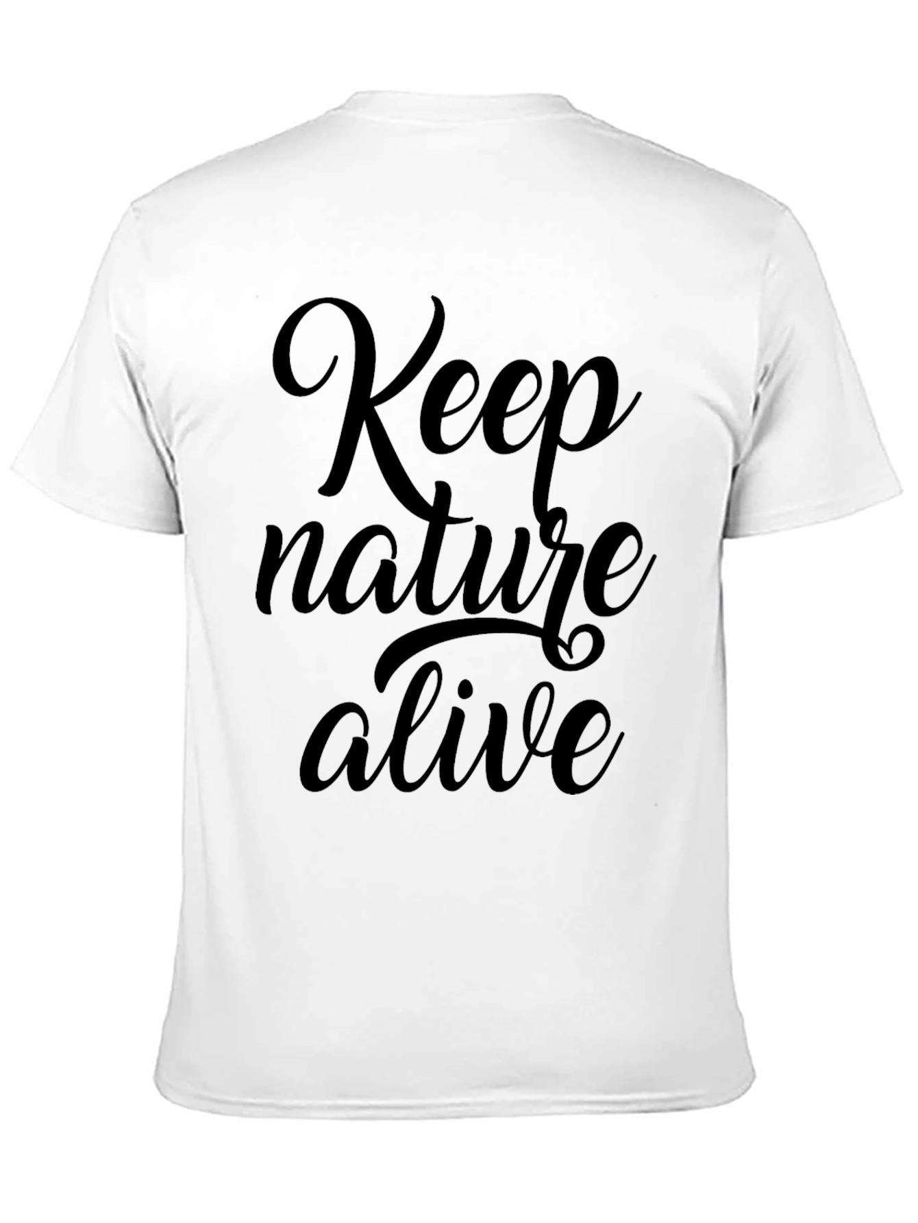 Keep Nature Alive Graphic Tee - Eco-Friendly Fashion