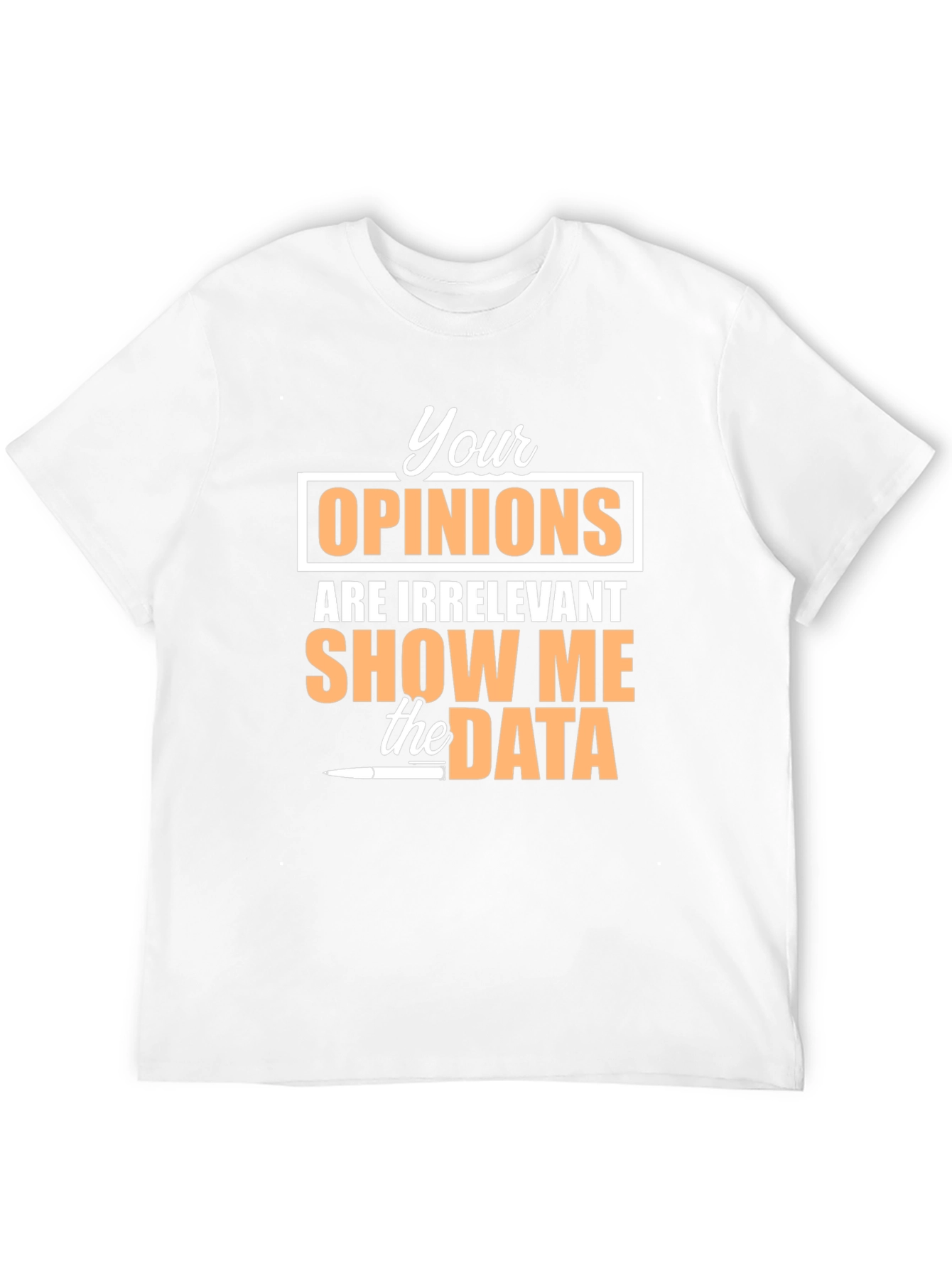 Data Driven Black T-Shirt