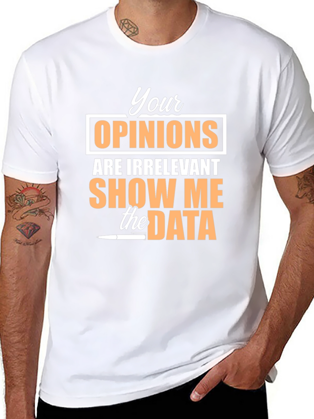 Data Driven Black T-Shirt