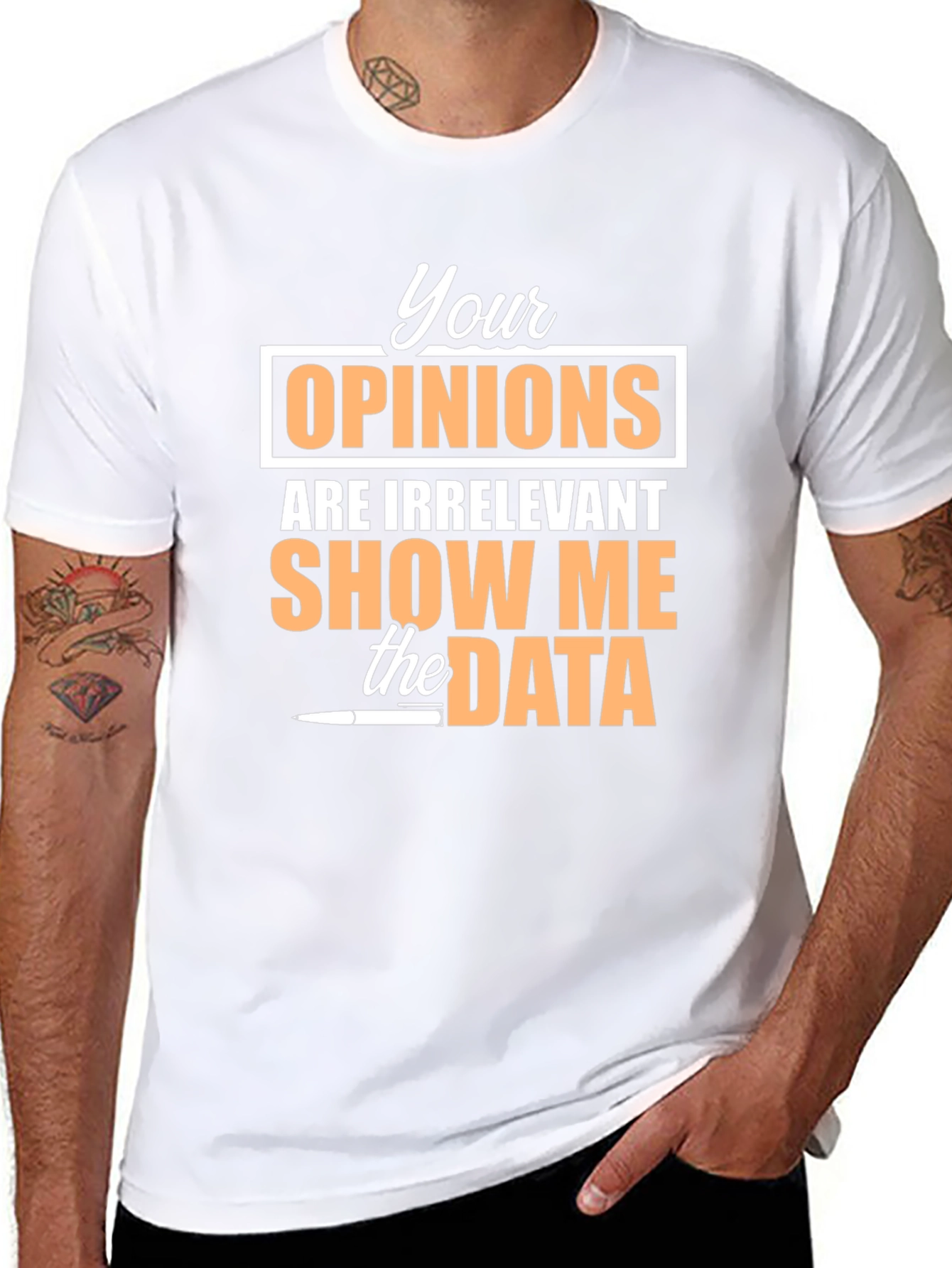 Data Driven Black T-Shirt