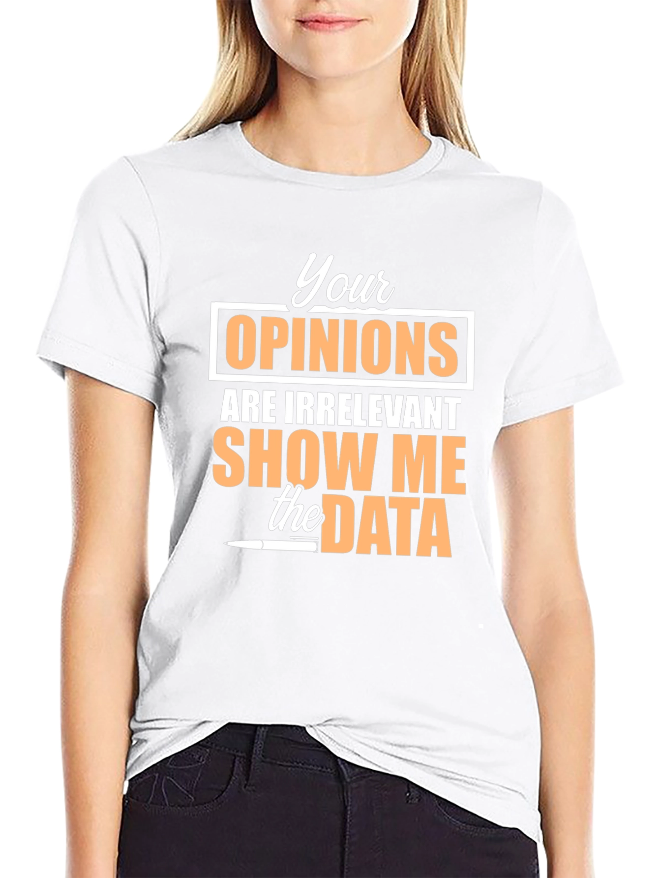 Data Driven Black T-Shirt