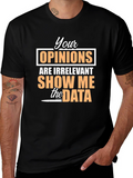 Data Driven Black T-Shirt