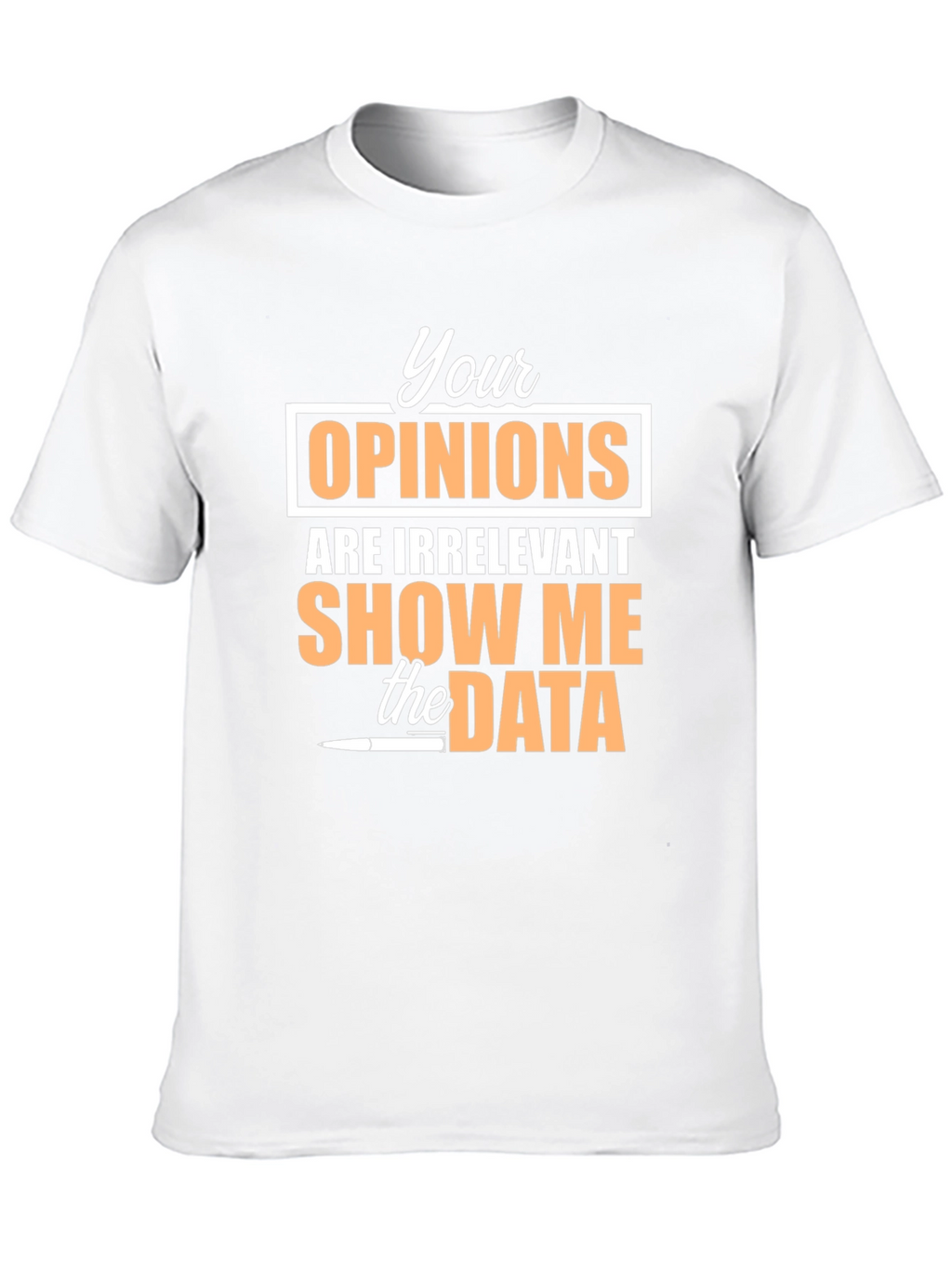 Data Driven Black T-Shirt