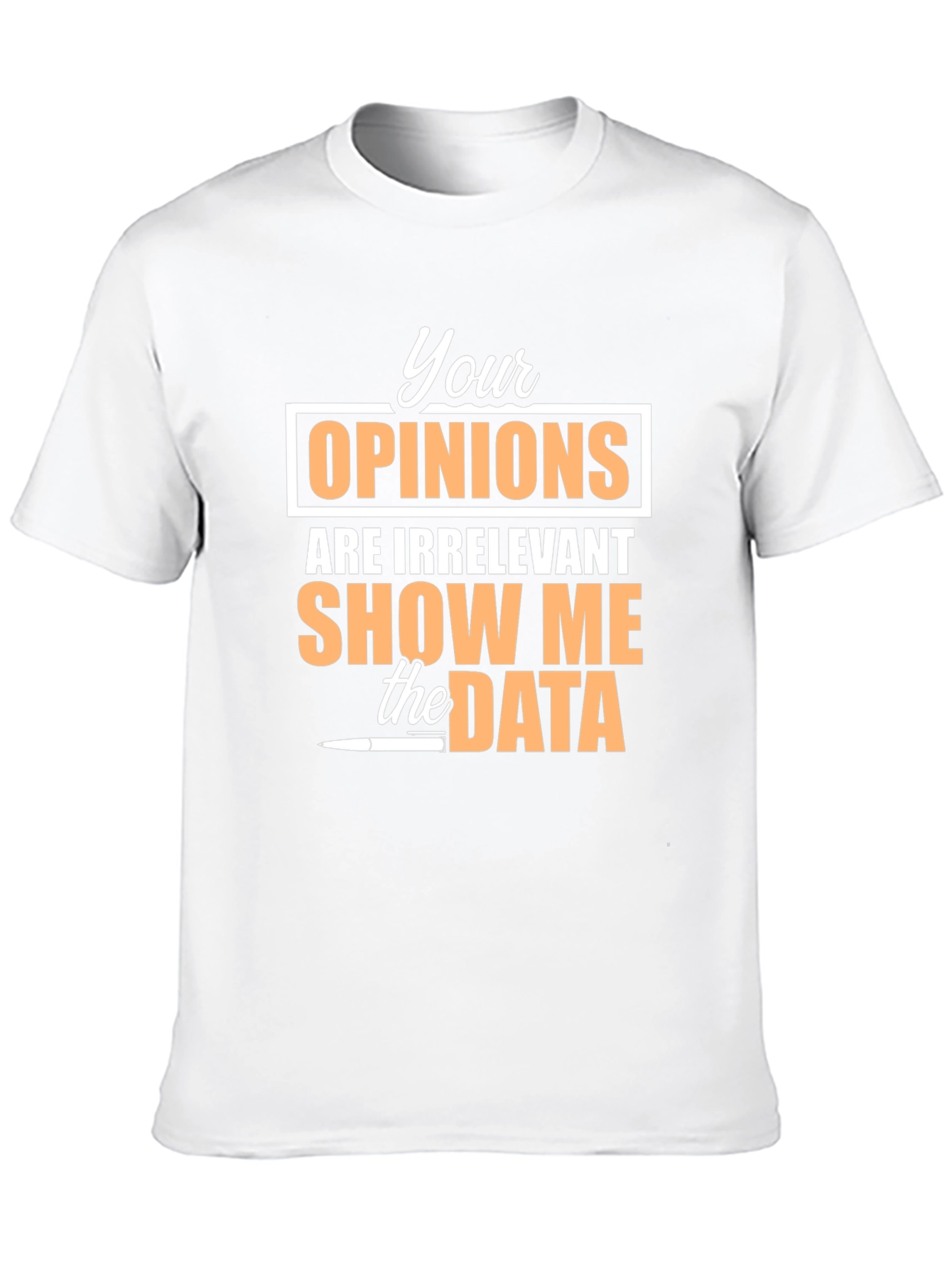 Data Driven Black T-Shirt