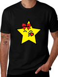 Star Kiss Black T-Shirt